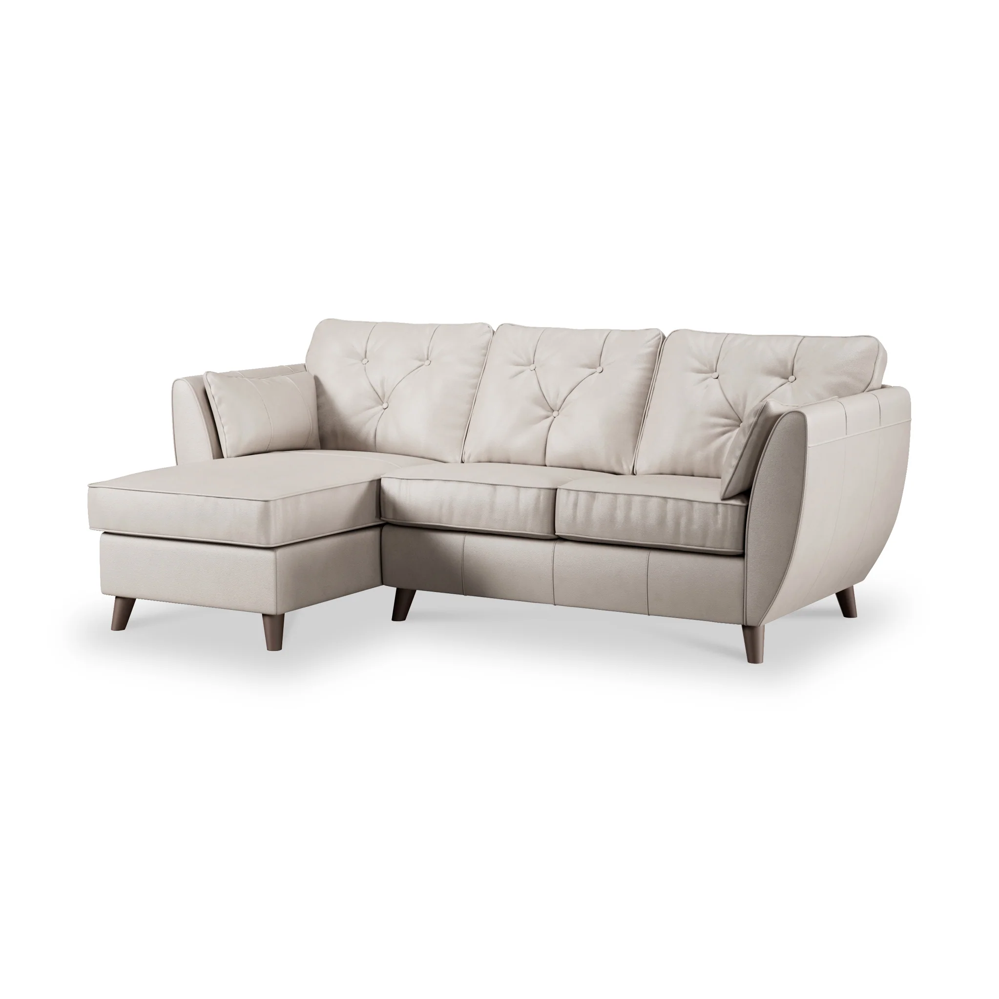 Edison Leather Chaise Sofa - Image 106