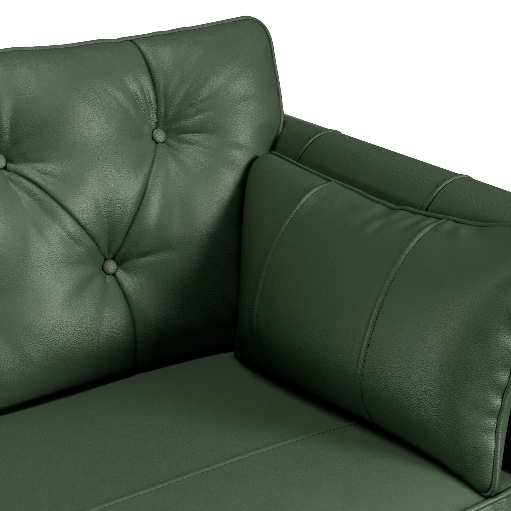 Edison Leather Chaise Sofa - Image 53