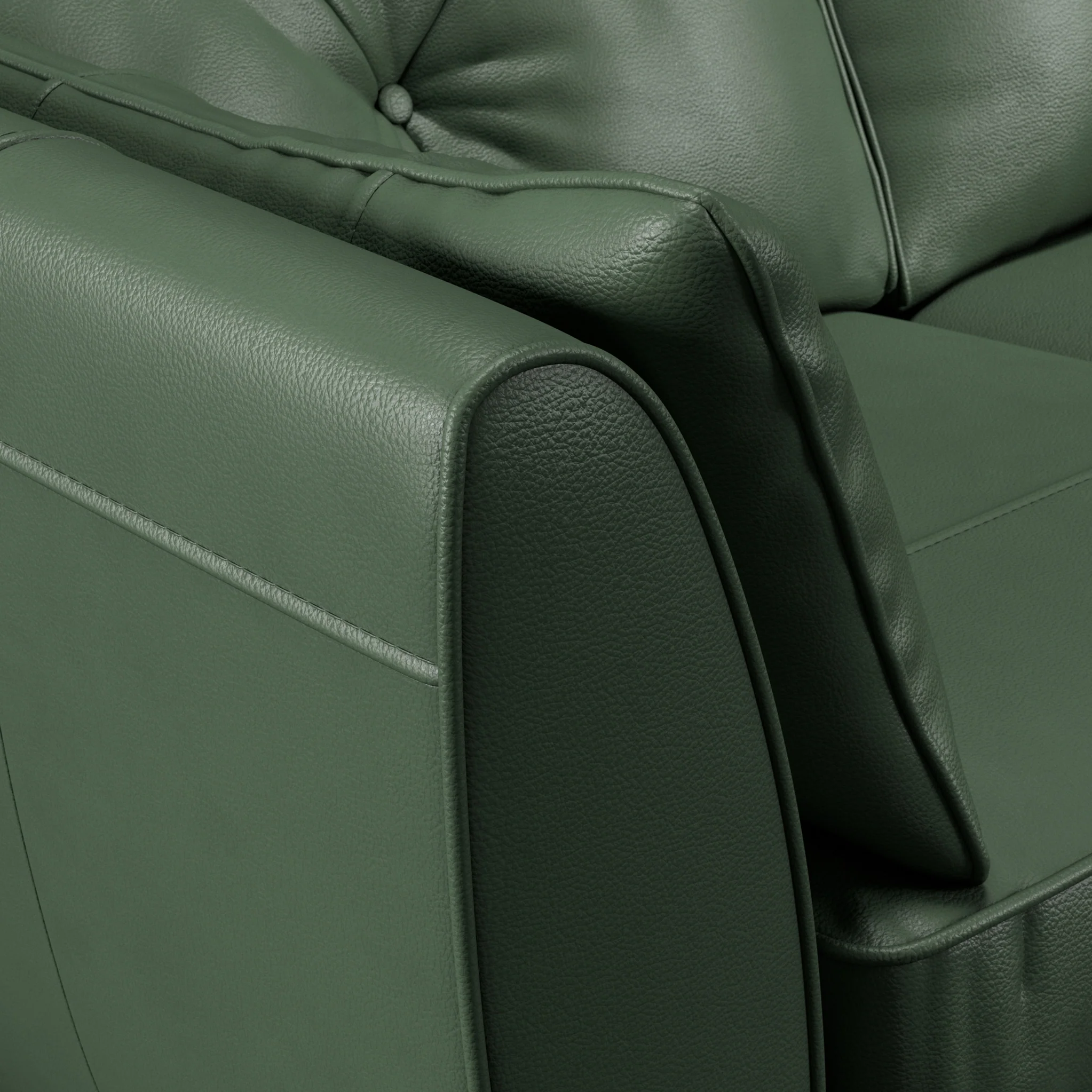 Edison Leather Chaise Sofa - Image 54