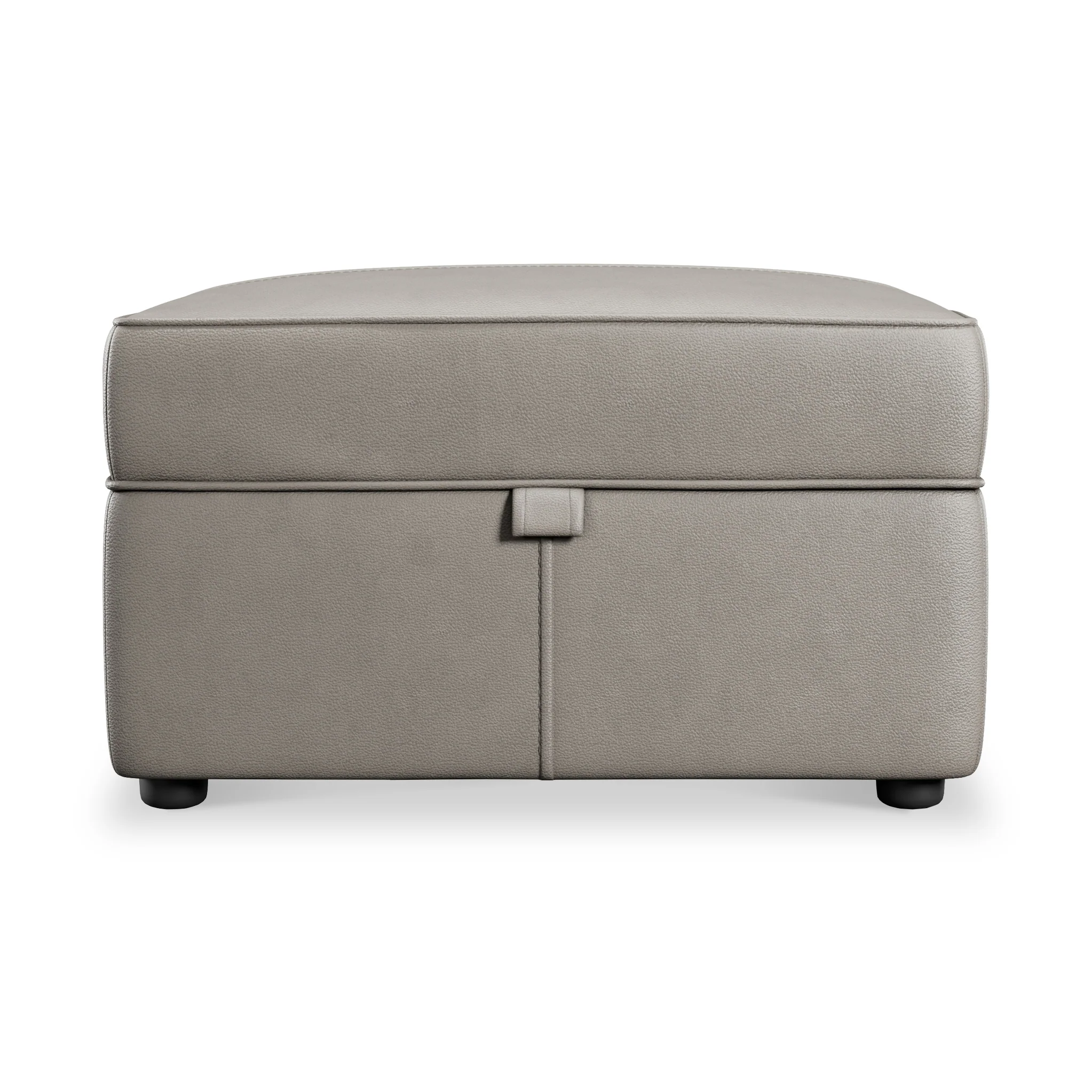 Edison Leather Storage Footstool - Image 12