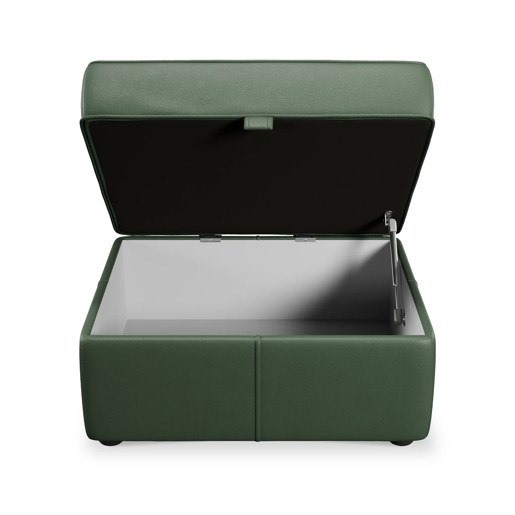 Edison Leather Storage Footstool - Image 20