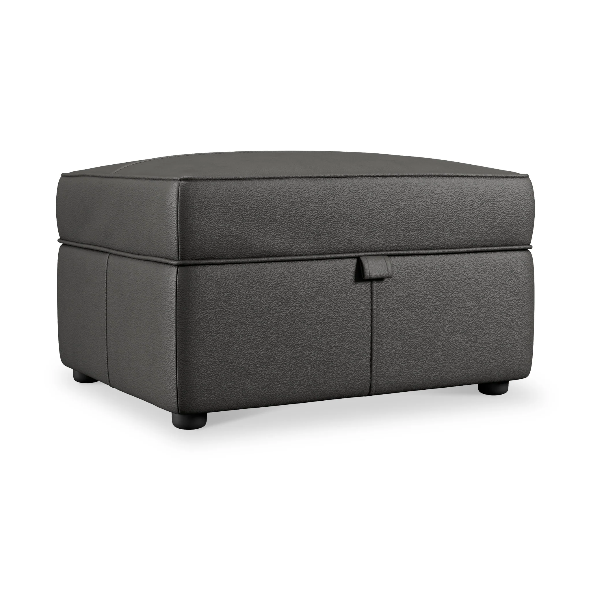 Edison Leather Storage Footstool - Image 29
