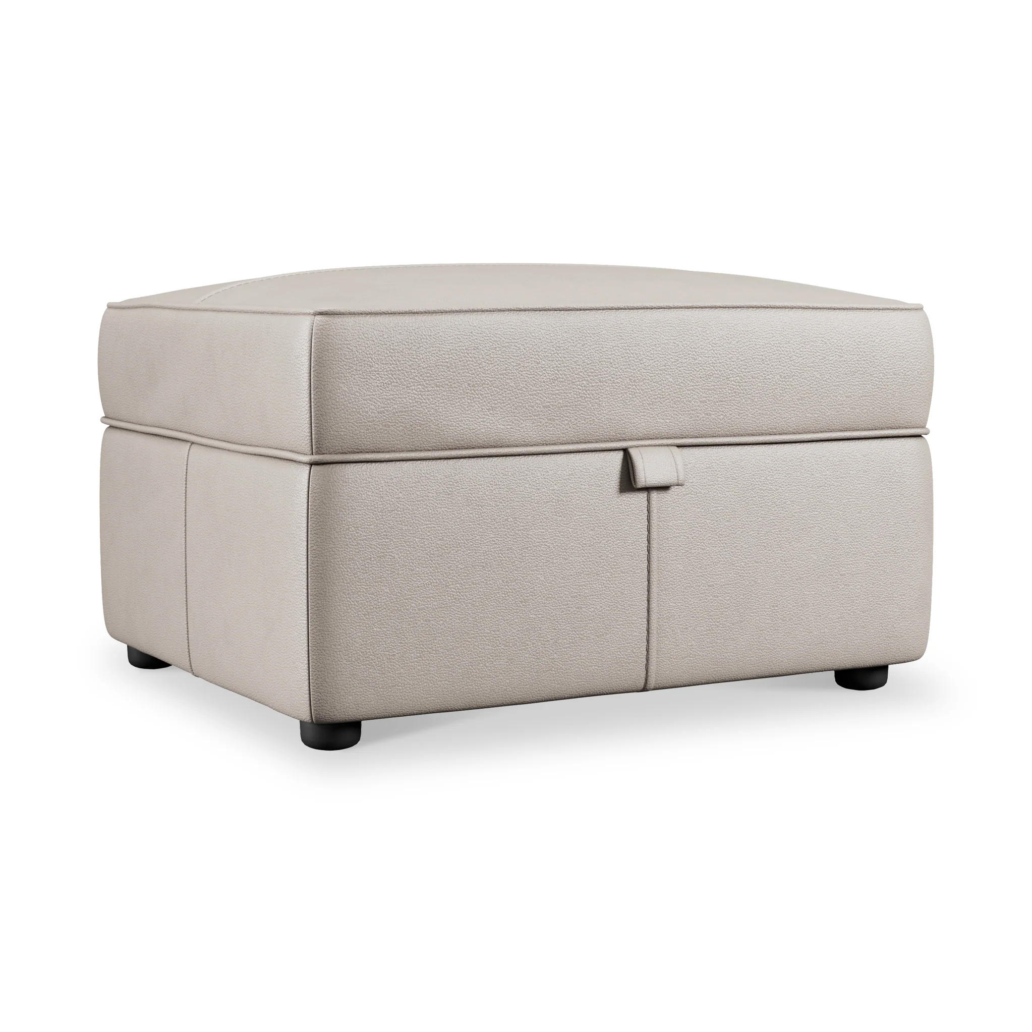 Edison Leather Storage Footstool - Image 35