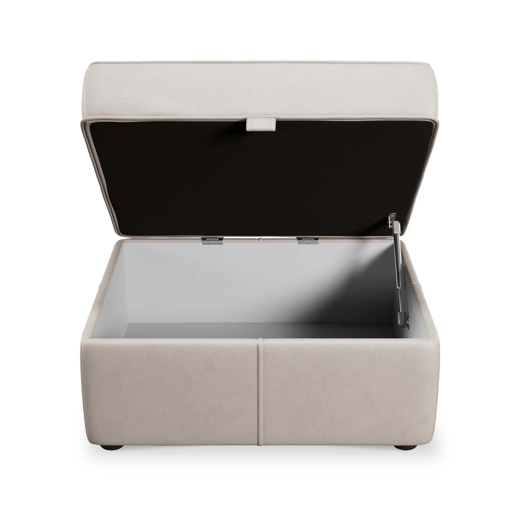 Edison Leather Storage Footstool - Image 40