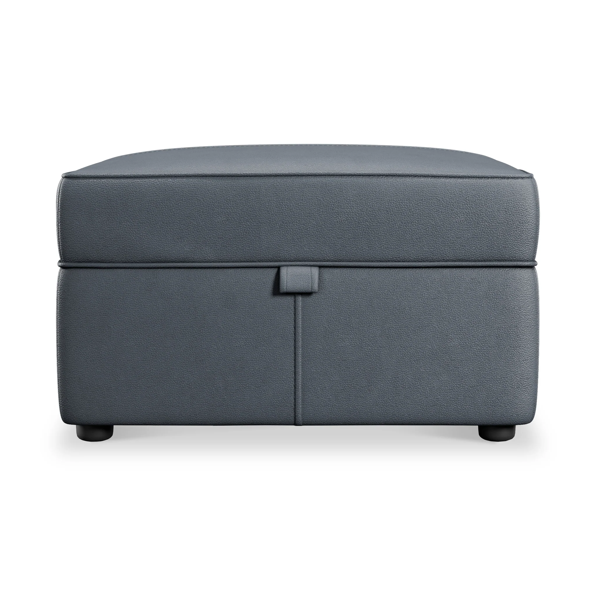 Edison Leather Storage Footstool - Image 5