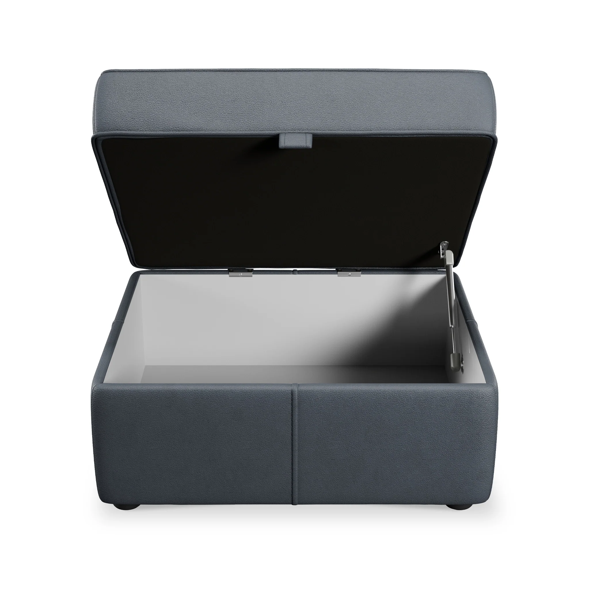 Edison Leather Storage Footstool - Image 6
