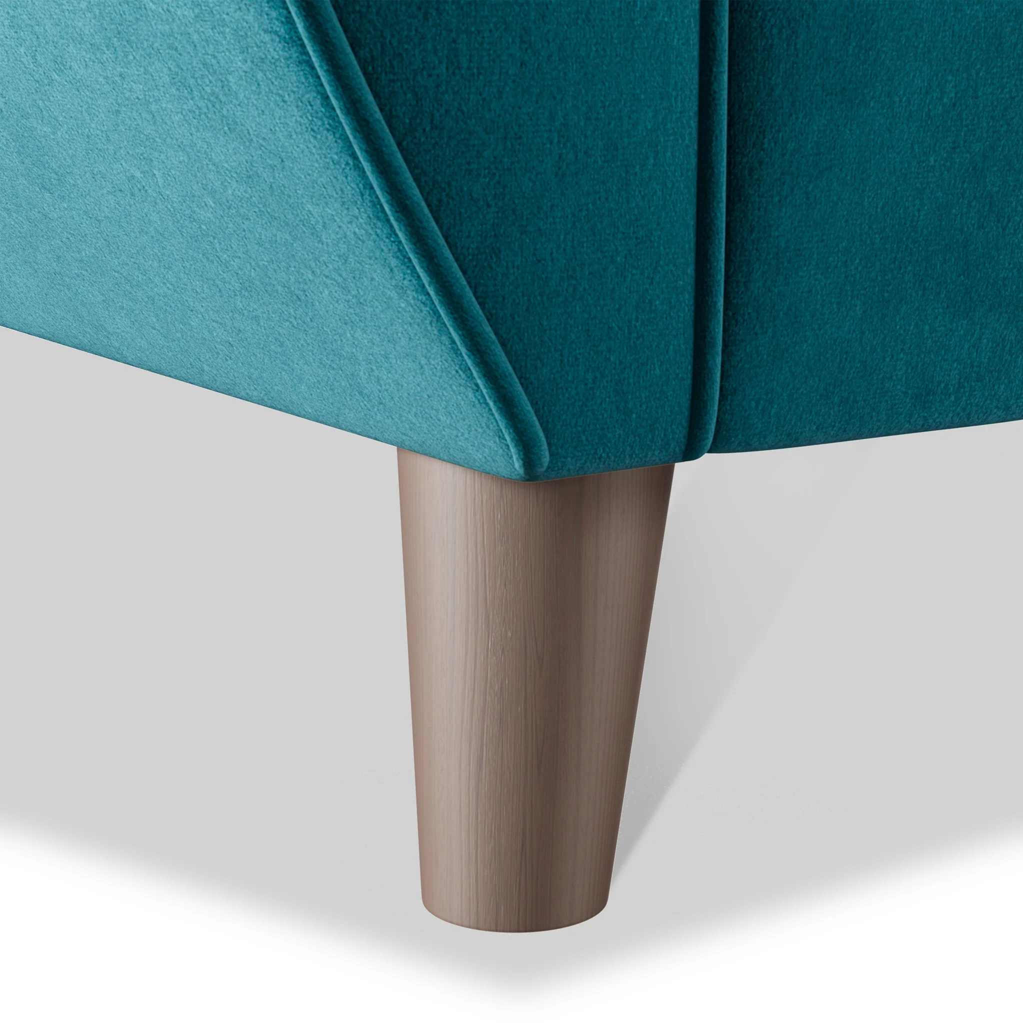 Edison Velvet Snuggler Chair - Image 12