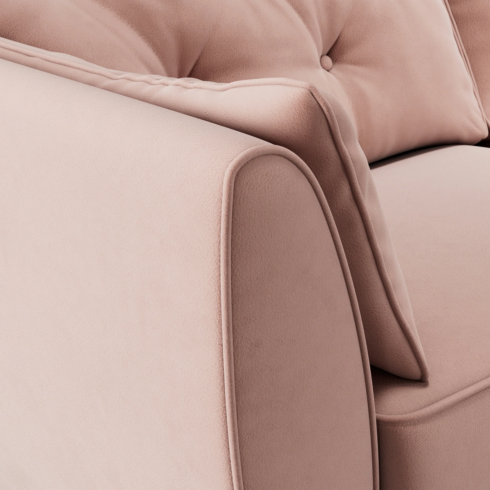 Edison Velvet Snuggler Chair - Image 22