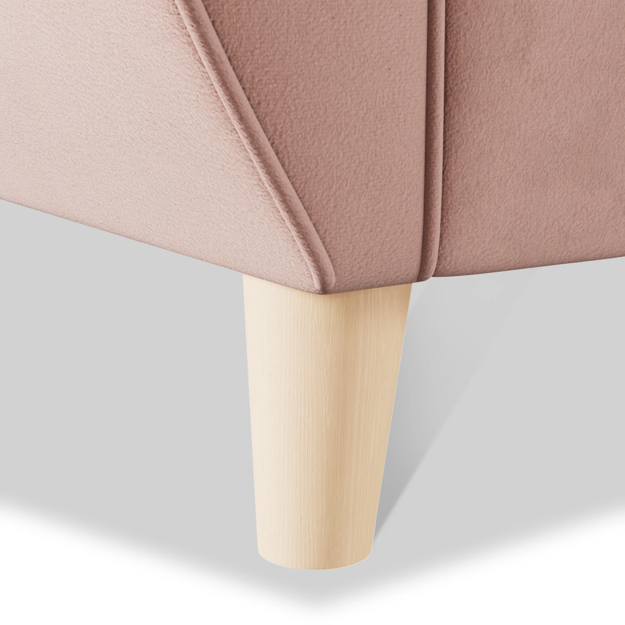 Edison Velvet Snuggler Chair - Image 23