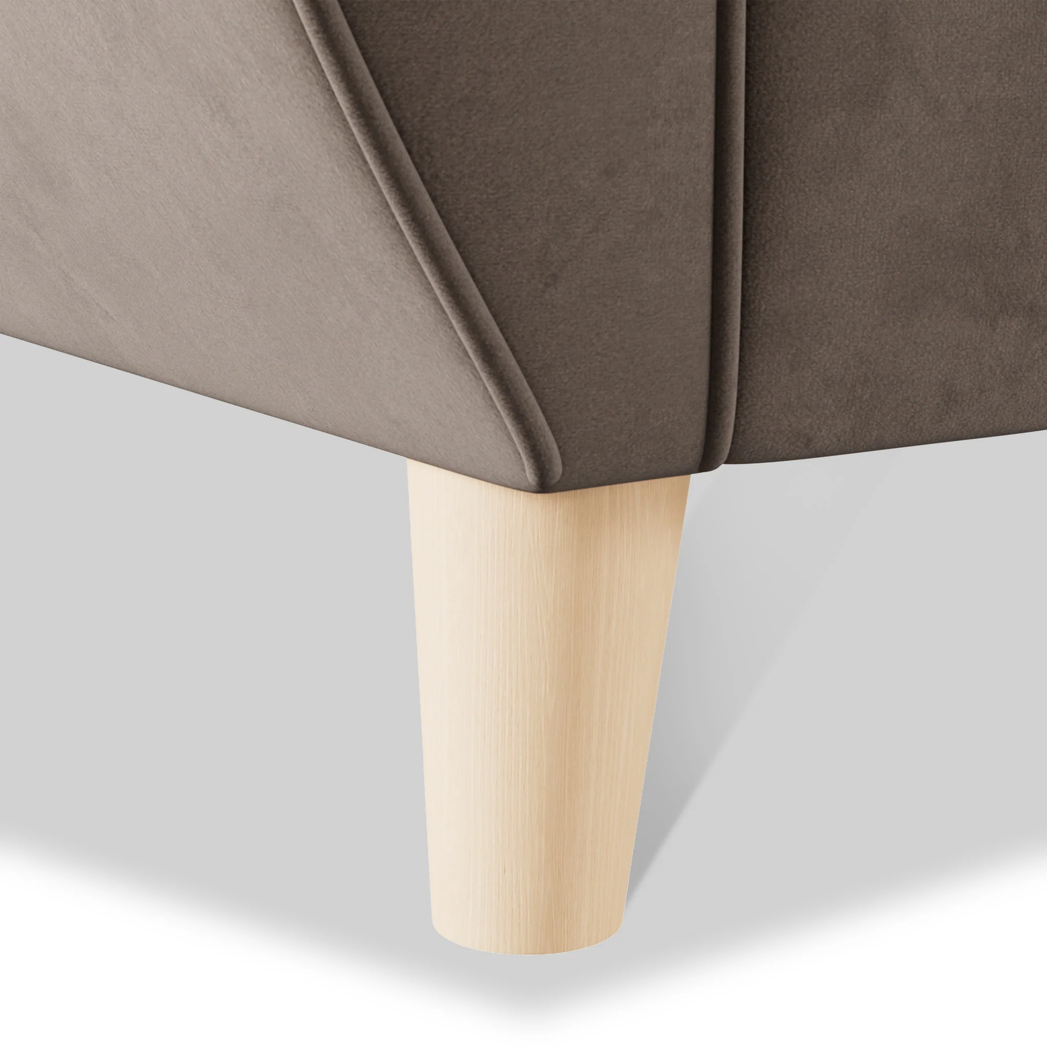 Edison Velvet Snuggler Chair - Image 35