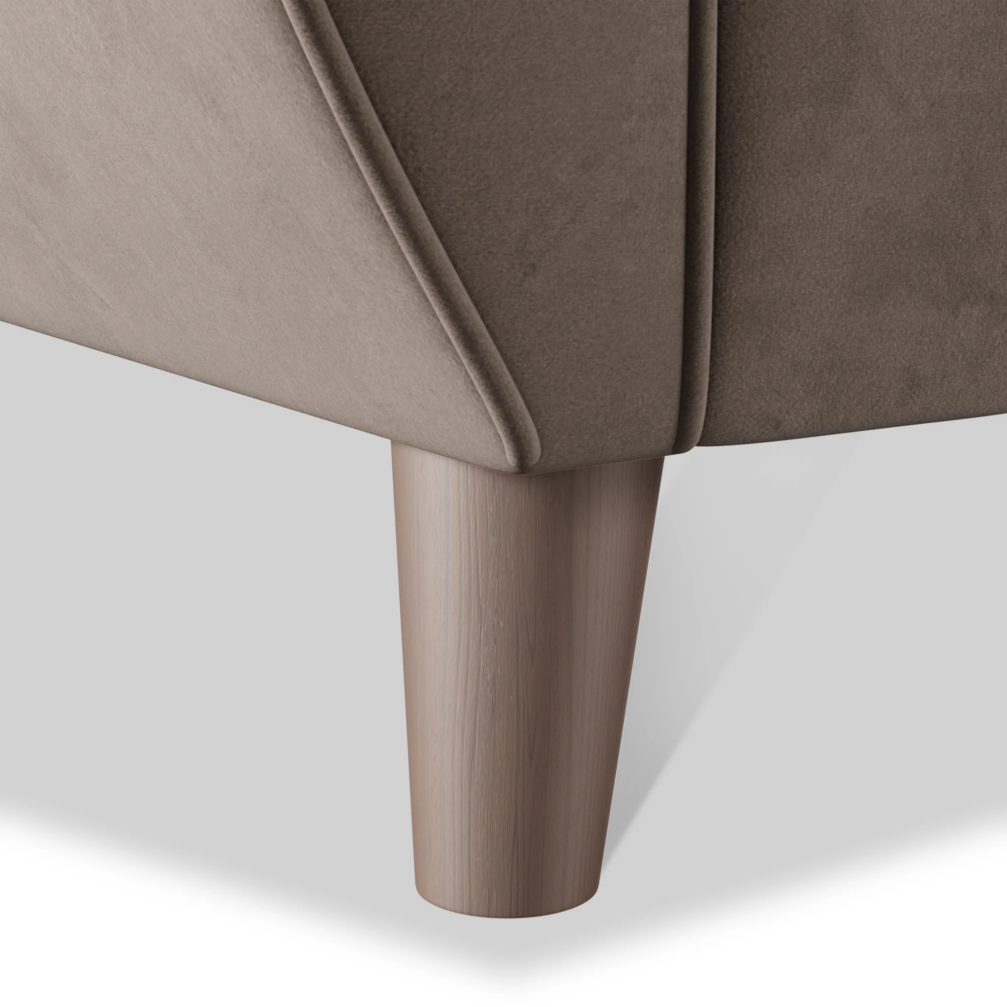 Edison Velvet Snuggler Chair - Image 36