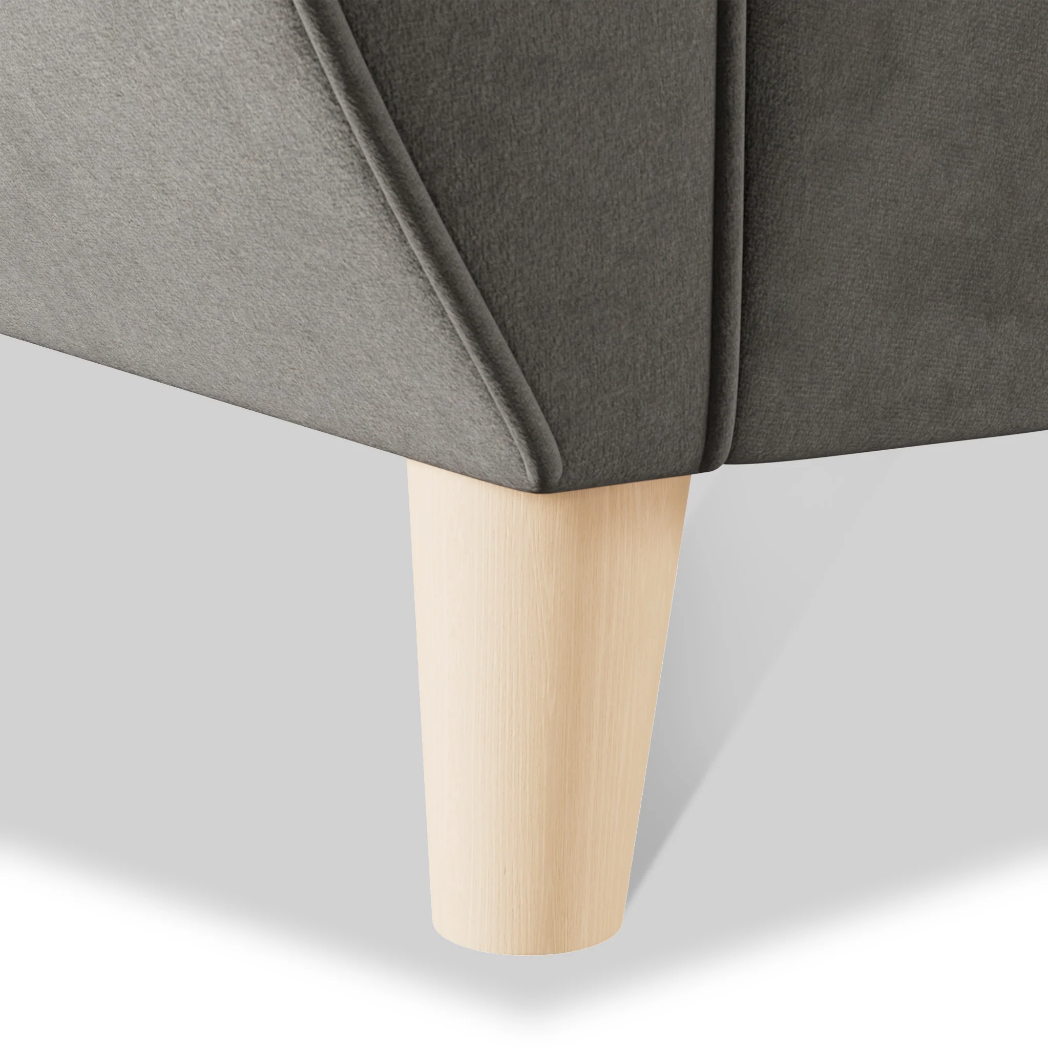 Edison Velvet Snuggler Chair - Image 47
