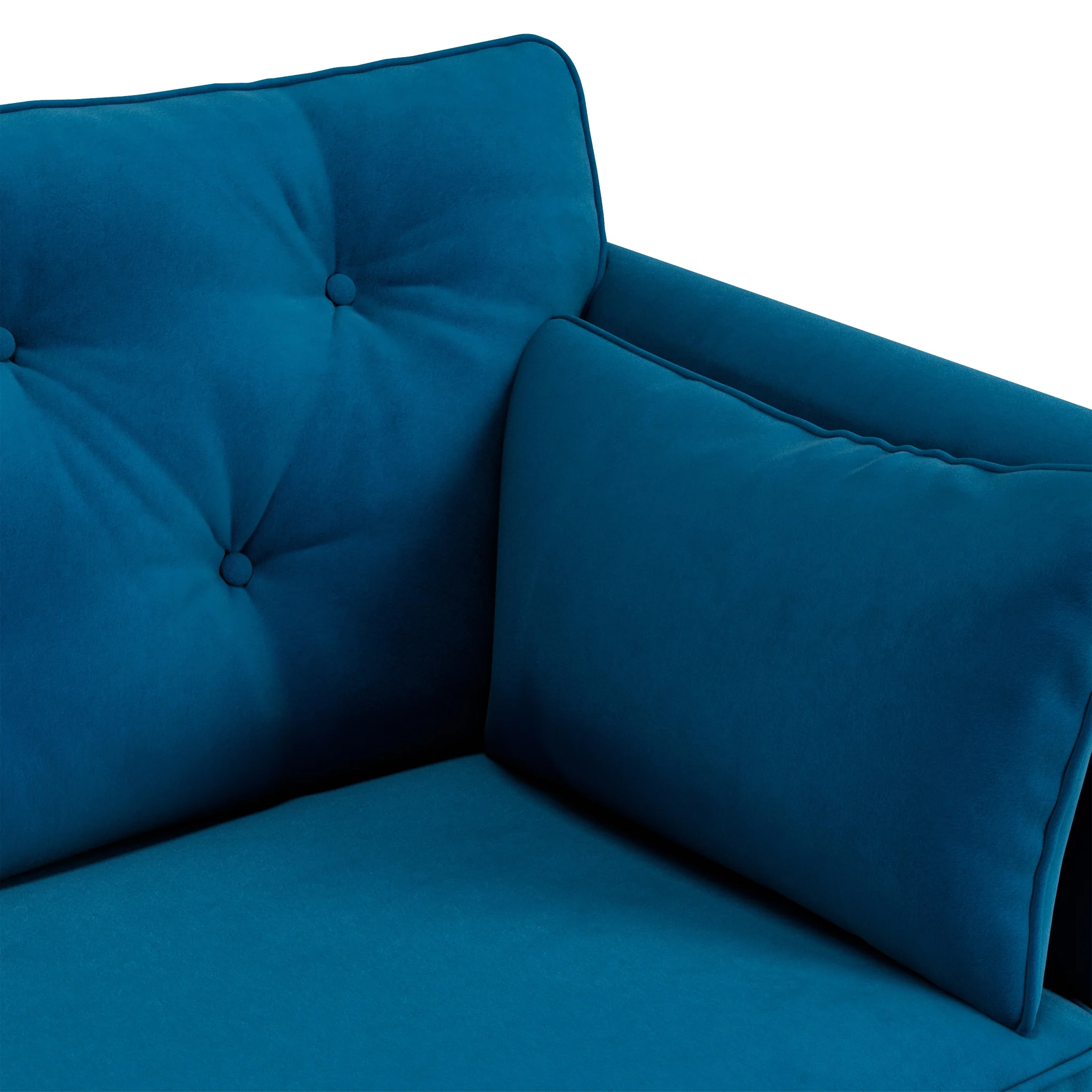 Edison Velvet Snuggler Chair - Image 57