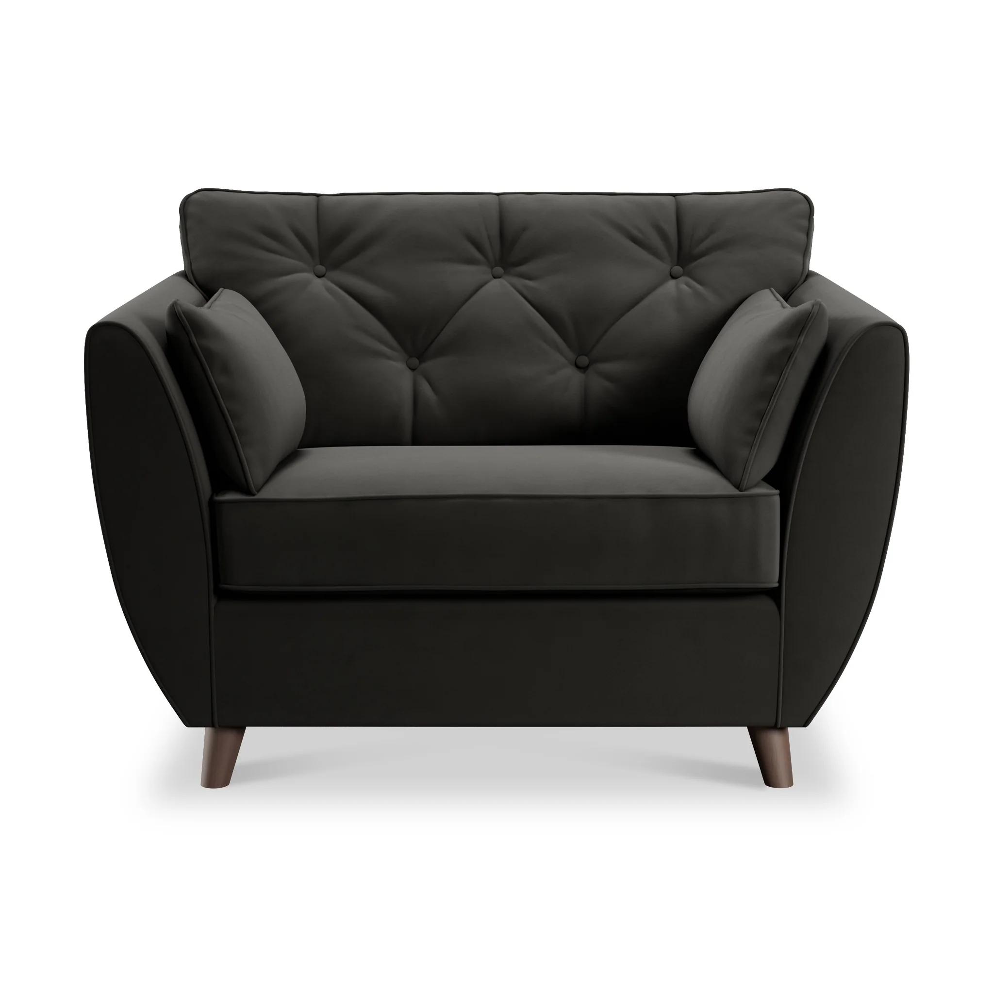 Edison Velvet Snuggler Chair - Image 68