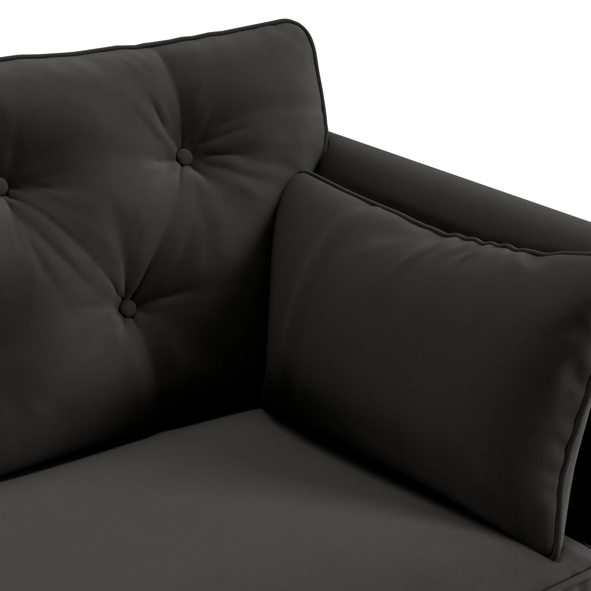 Edison Velvet Snuggler Chair - Image 69