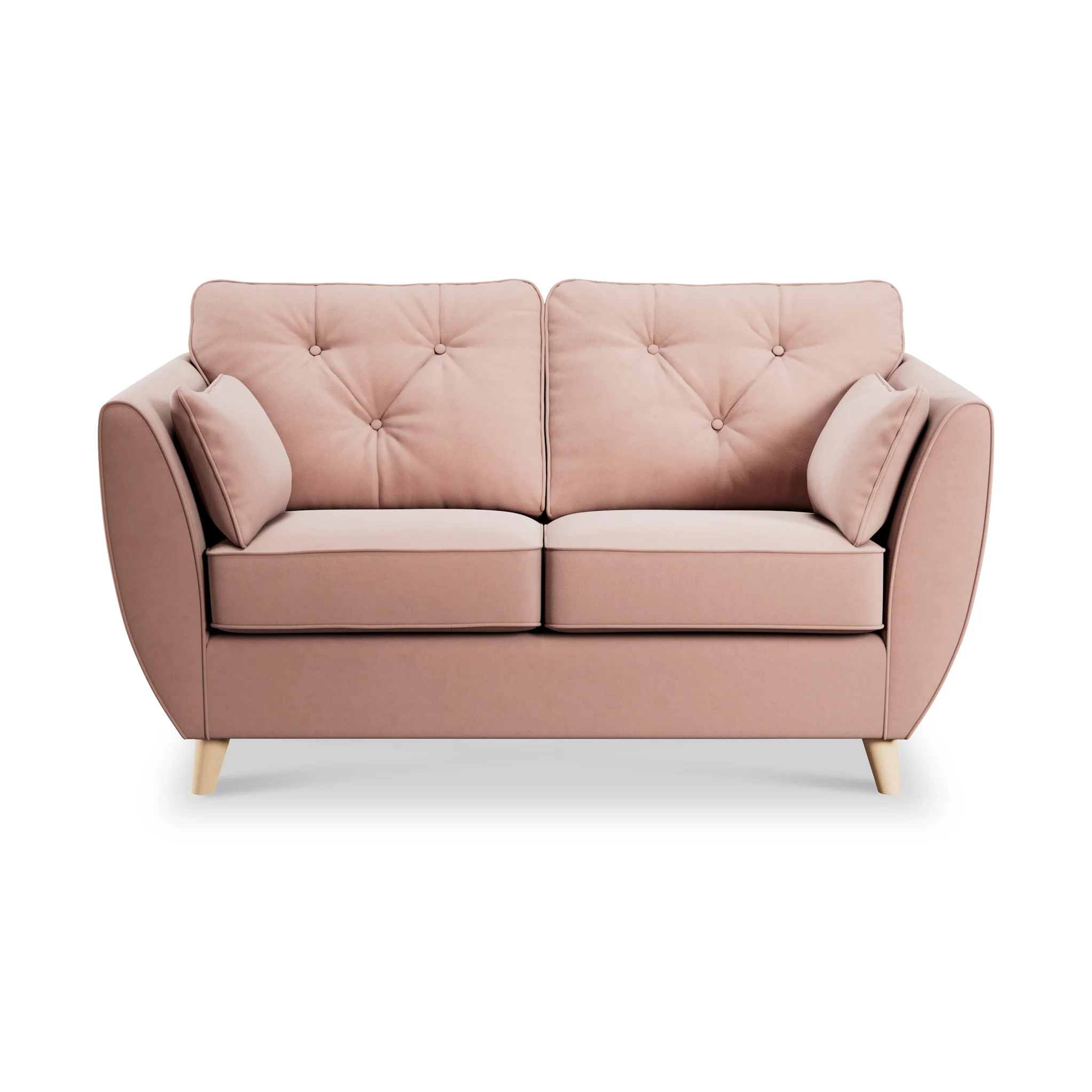 Edison Velvet 2 Seater Sofa - Image 13