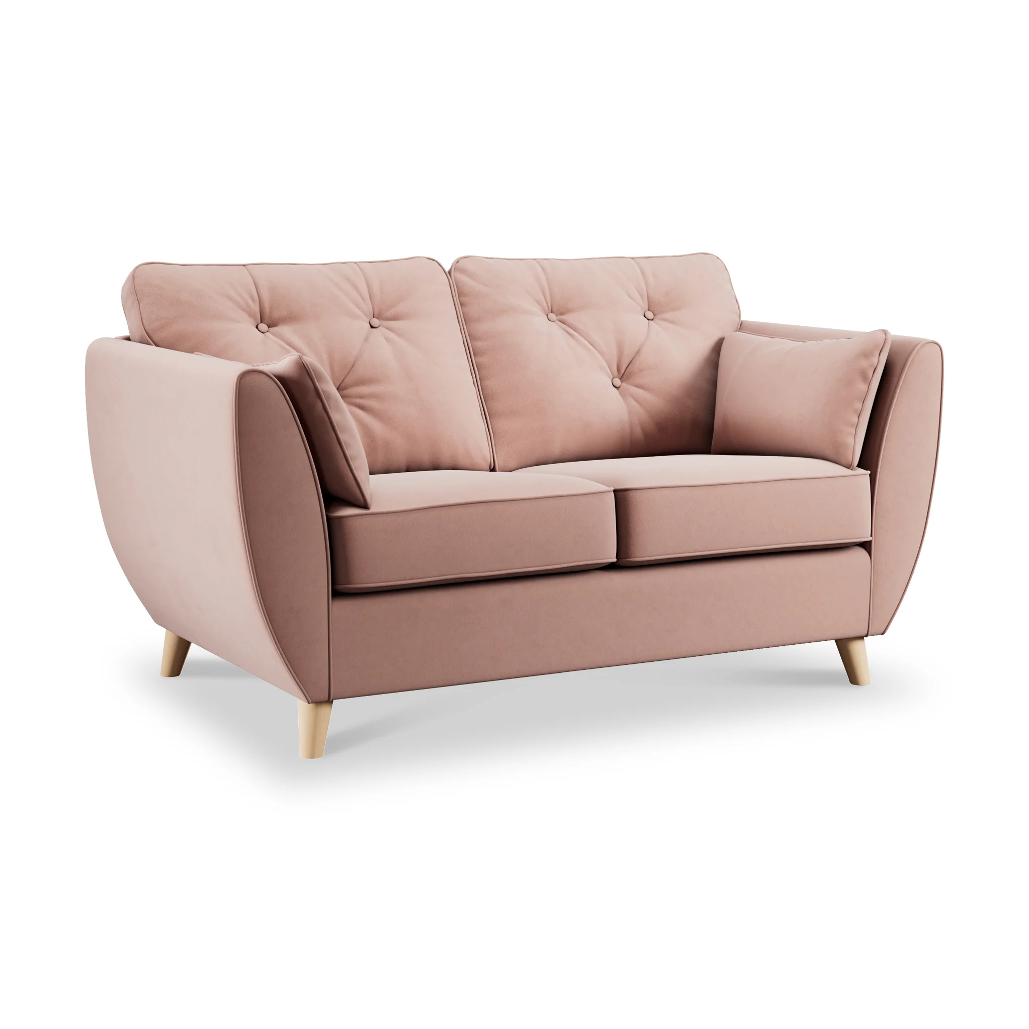 Edison Velvet 2 Seater Sofa - Image 16