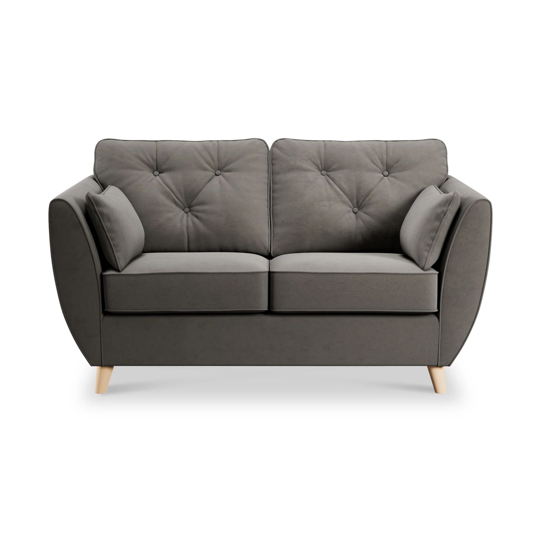 Edison Velvet 2 Seater Sofa - Image 37