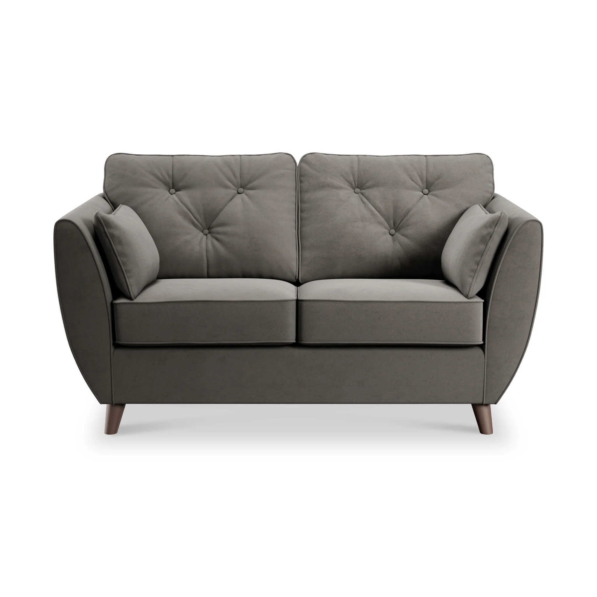 Edison Velvet 2 Seater Sofa - Image 41