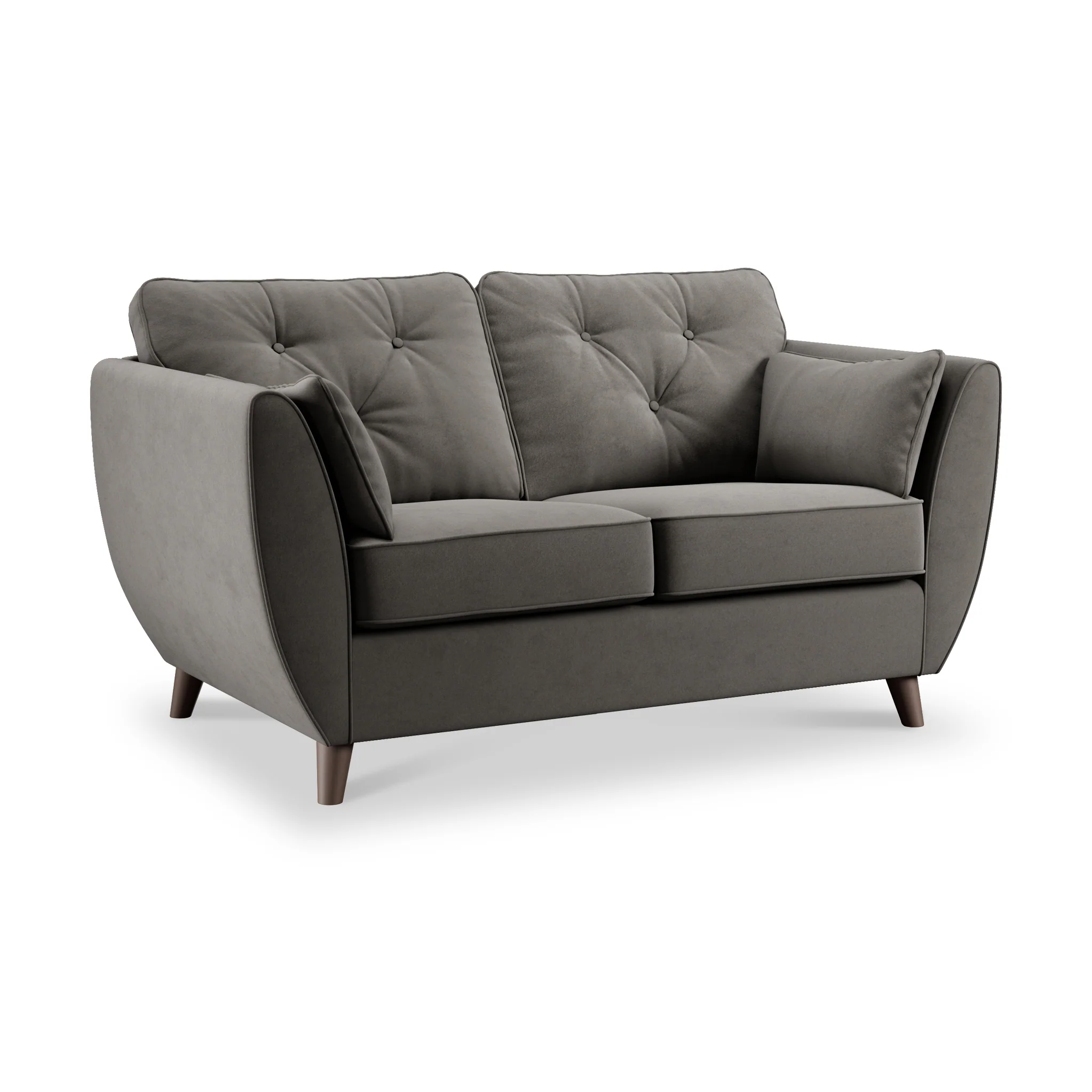 Edison Velvet 2 Seater Sofa - Image 44