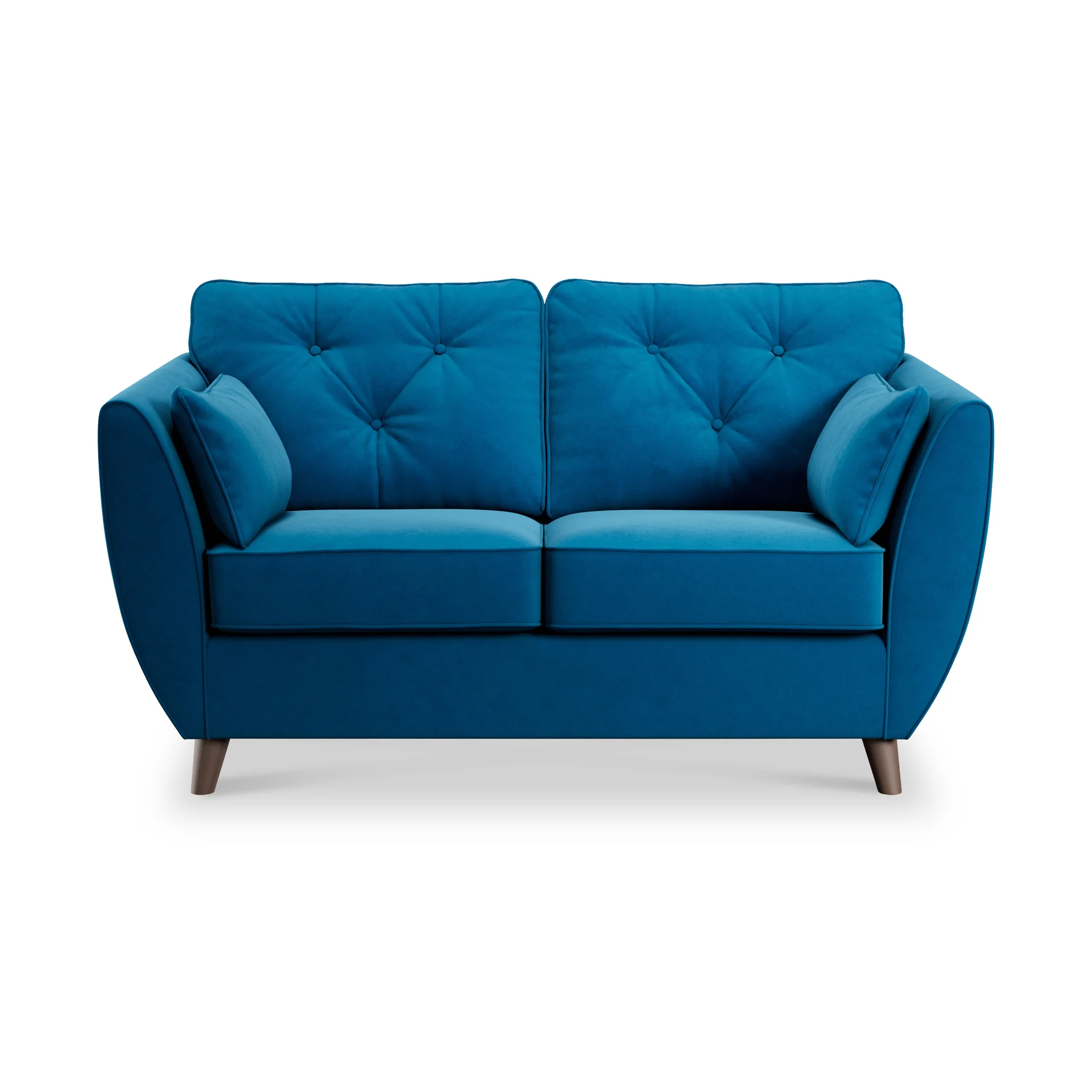 Edison Velvet 2 Seater Sofa - Image 53