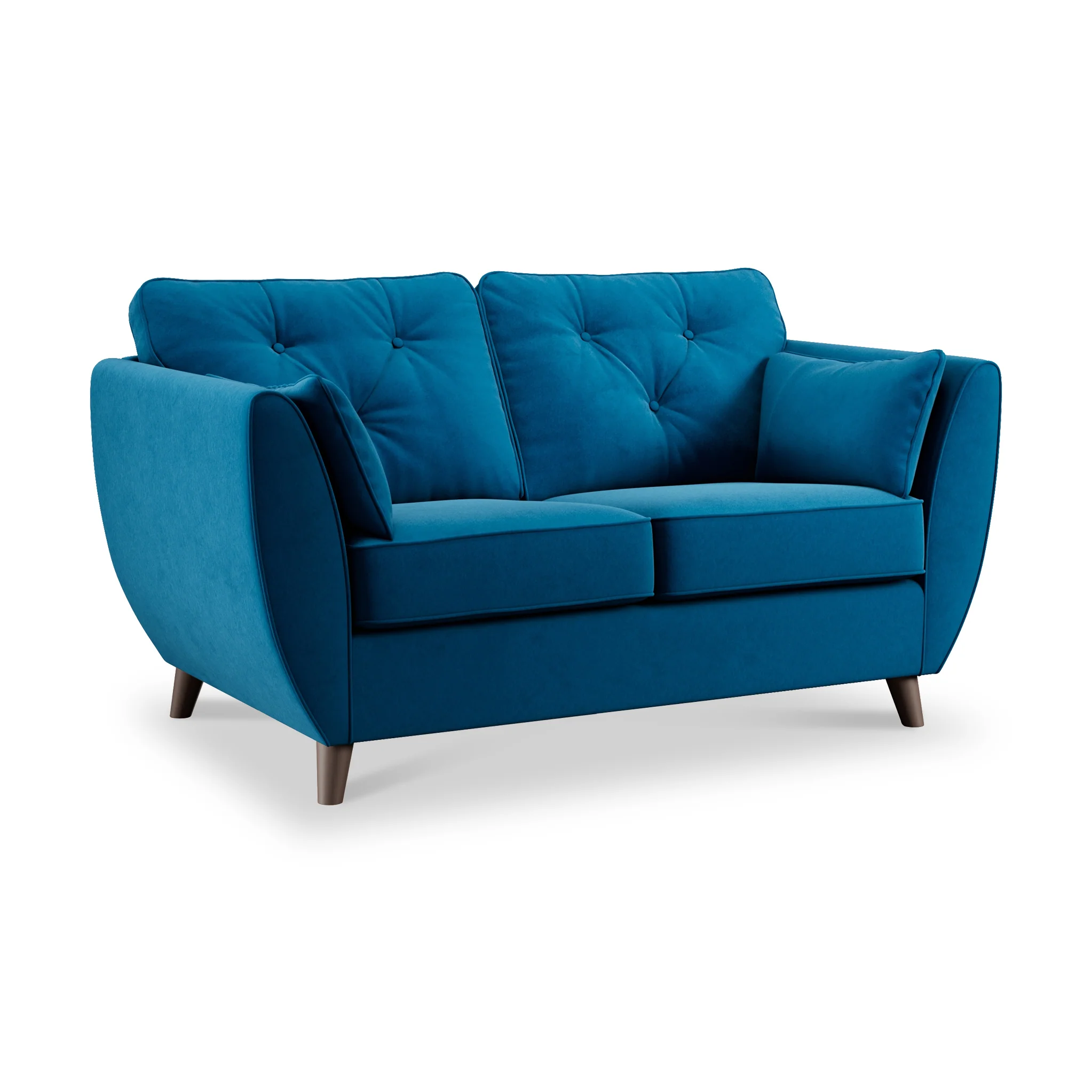 Edison Velvet 2 Seater Sofa - Image 56