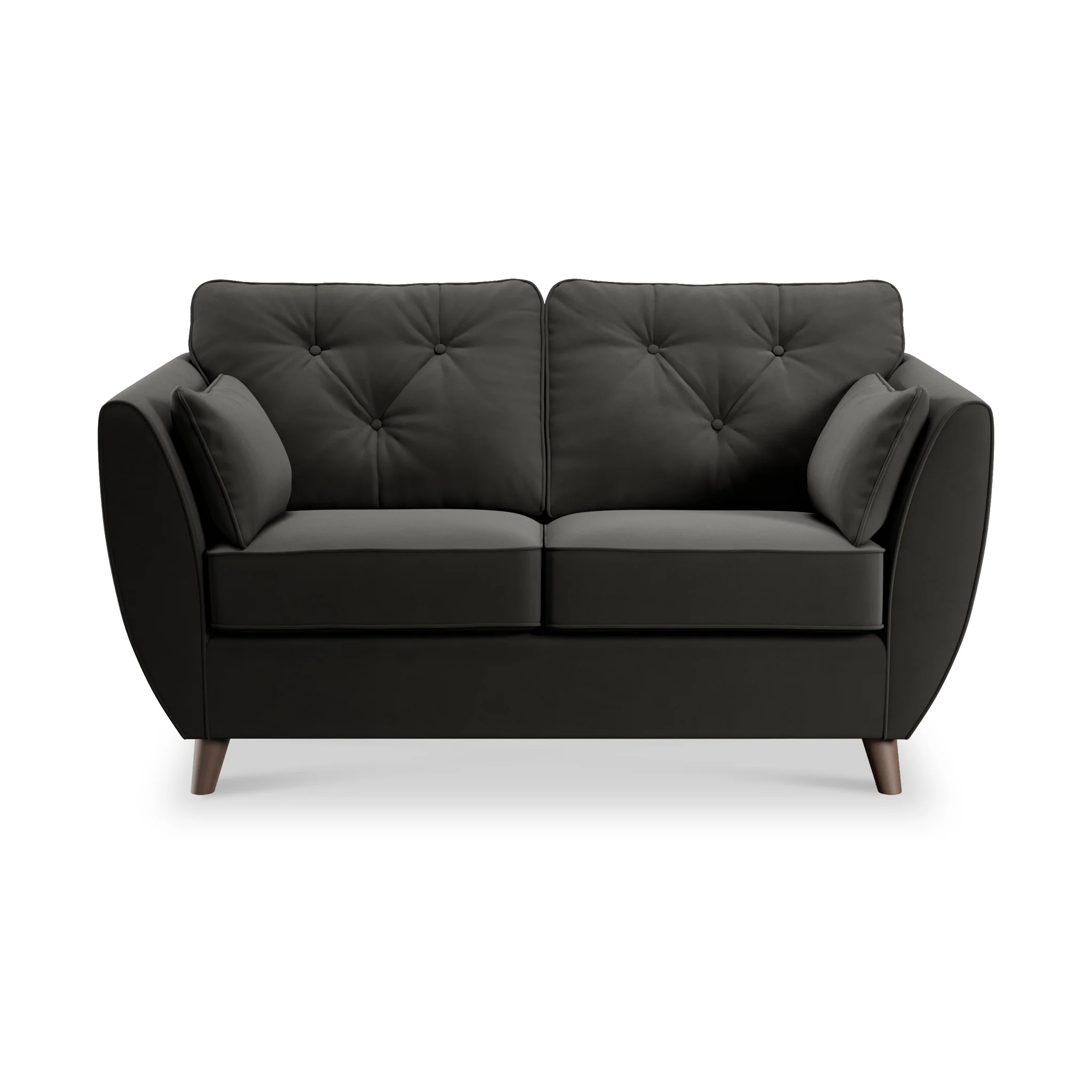 Edison Velvet 2 Seater Sofa - Image 65