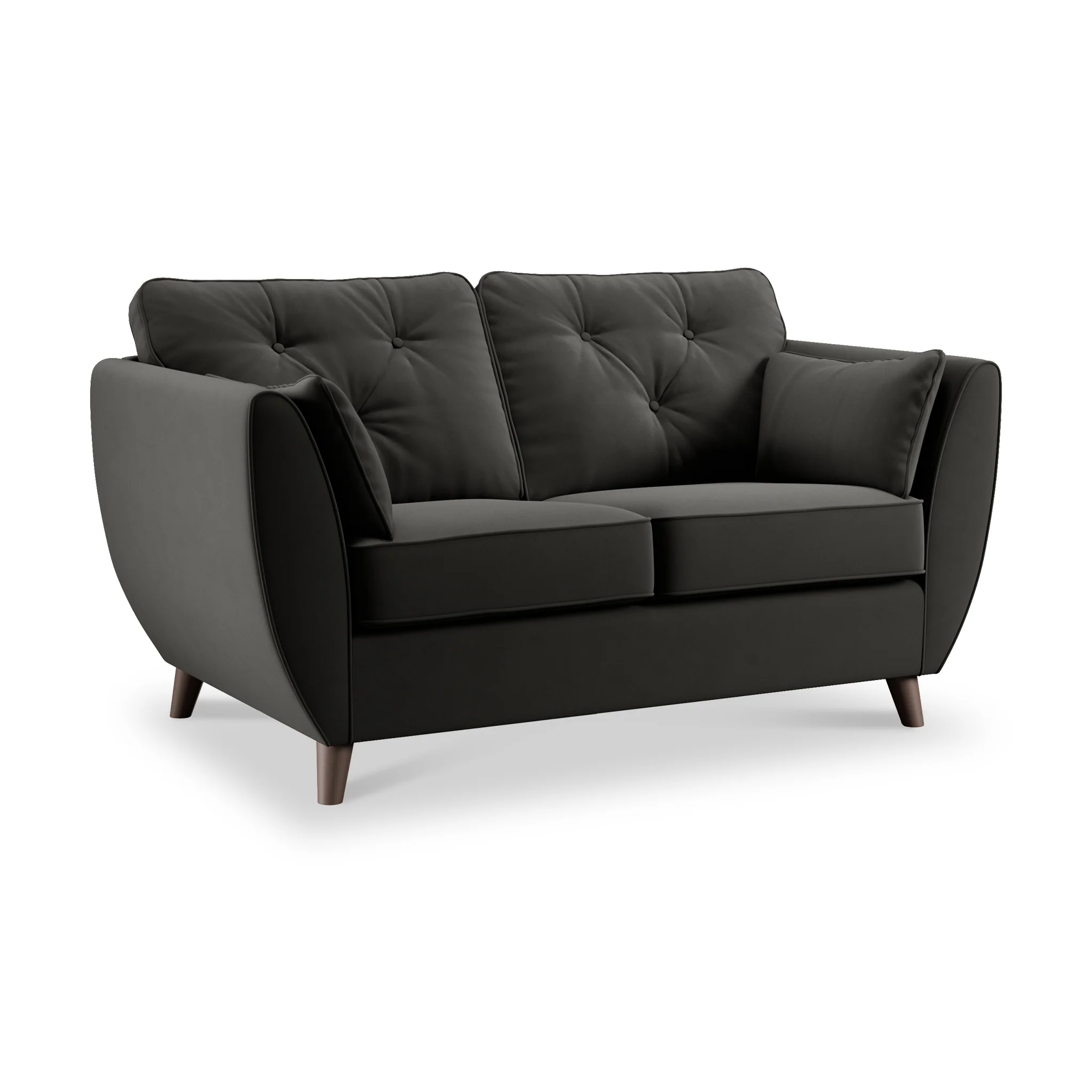 Edison Velvet 2 Seater Sofa - Image 70