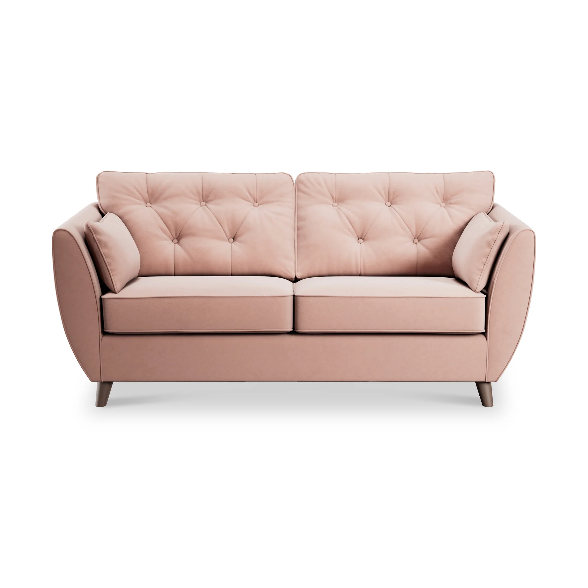 Edison Velvet 3 Seater Sofa - Image 17