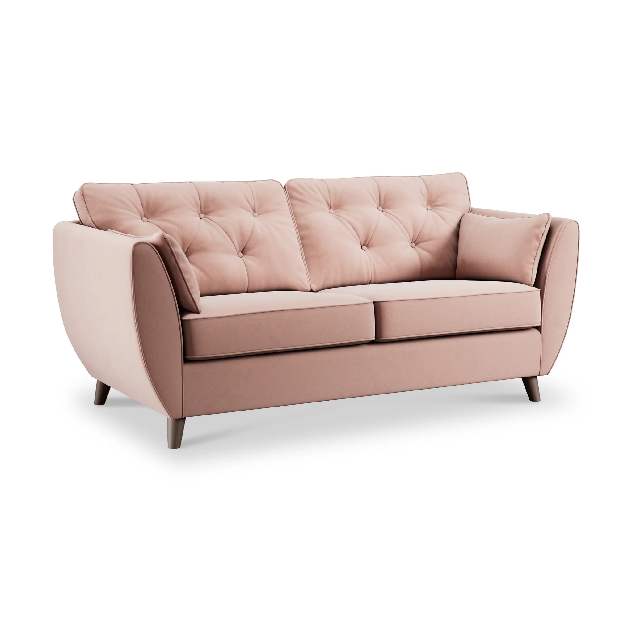 Edison Velvet 3 Seater Sofa - Image 20