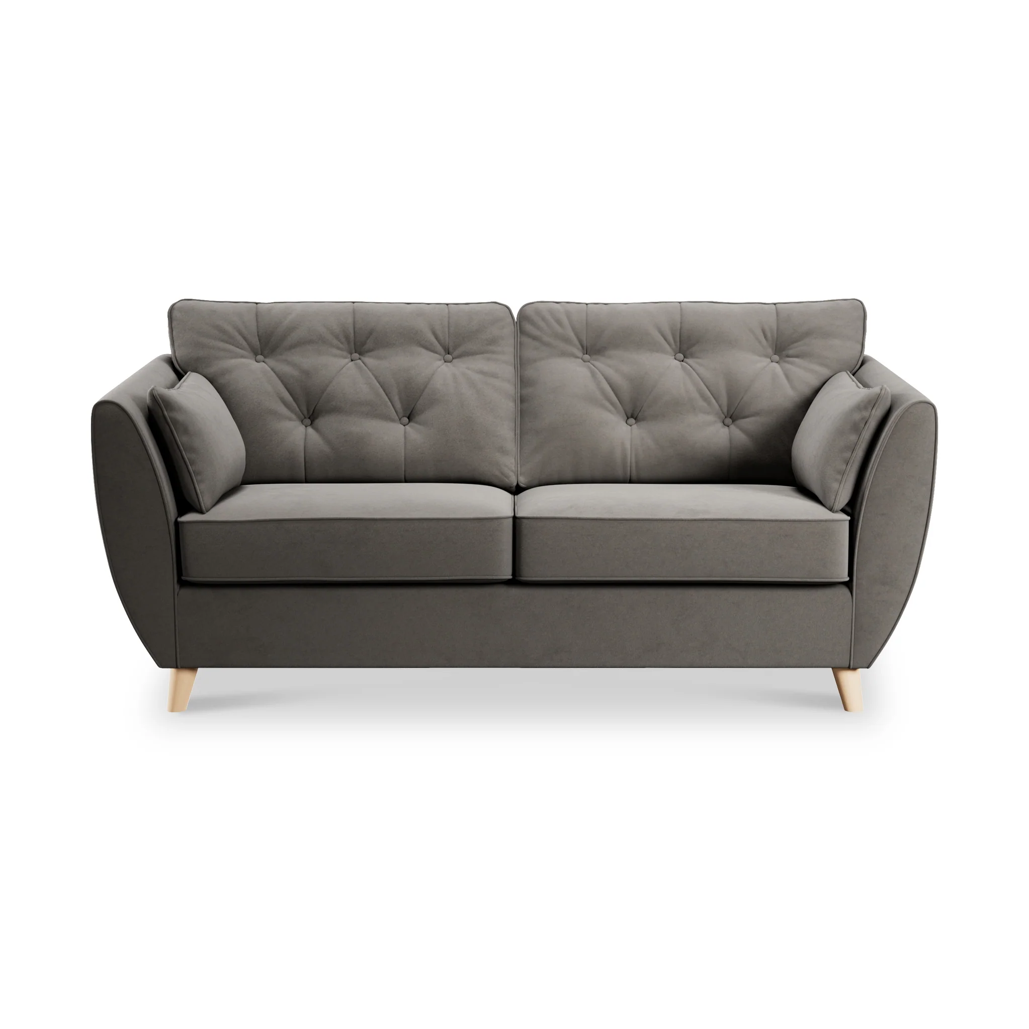 Edison Velvet 3 Seater Sofa - Image 35