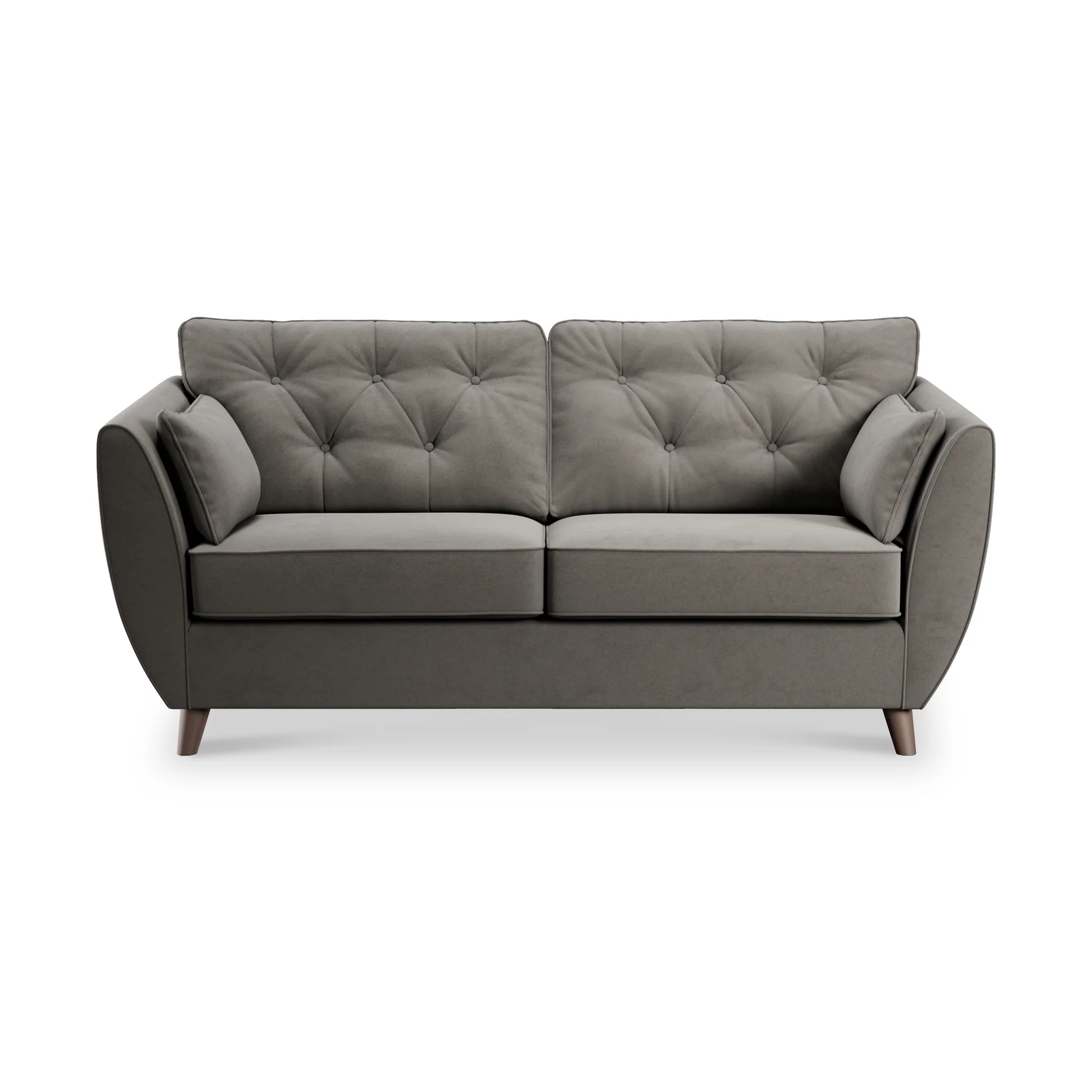 Edison Velvet 3 Seater Sofa - Image 41