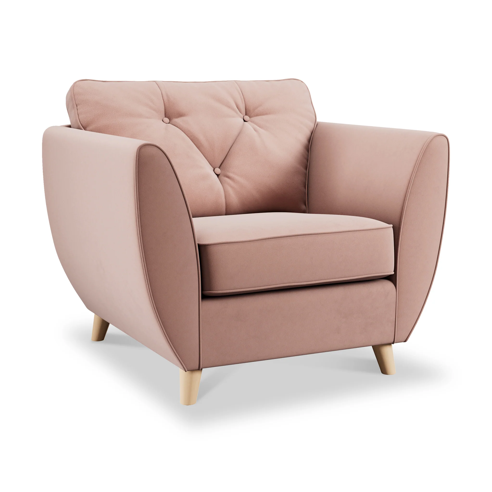 Edison Velvet Armchair - Image 13