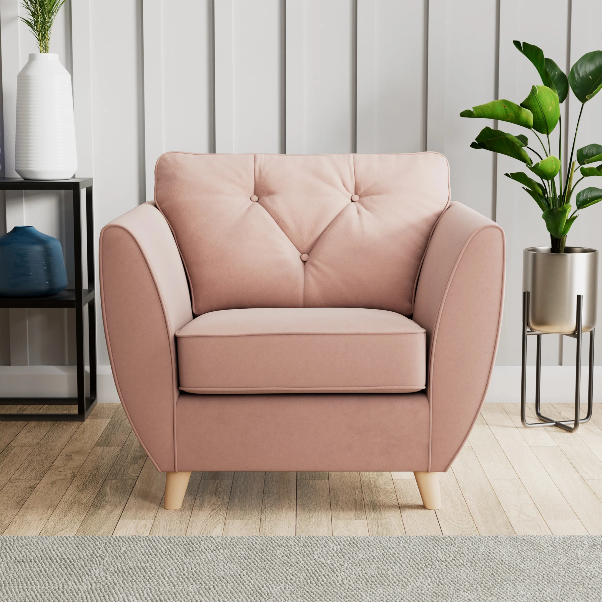 Edison Velvet Armchair - Image 14