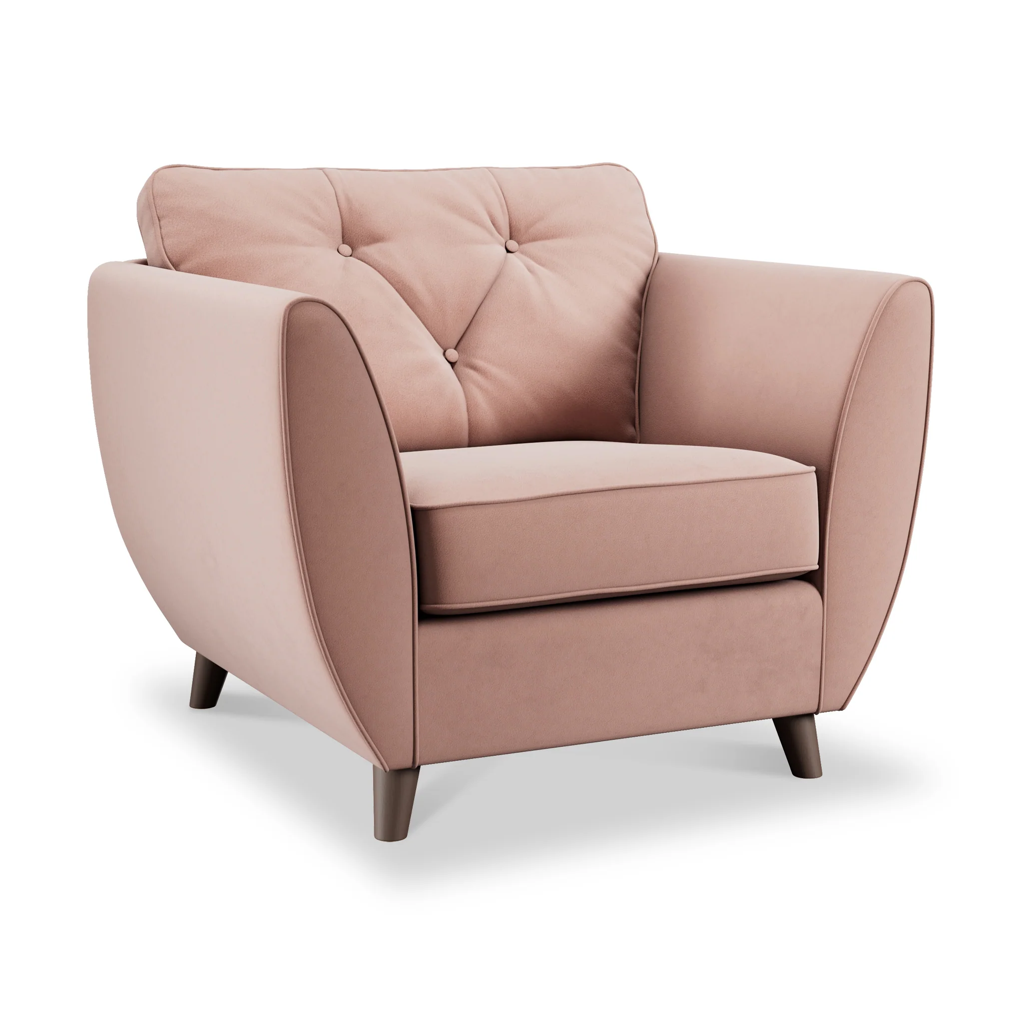 Edison Velvet Armchair - Image 17