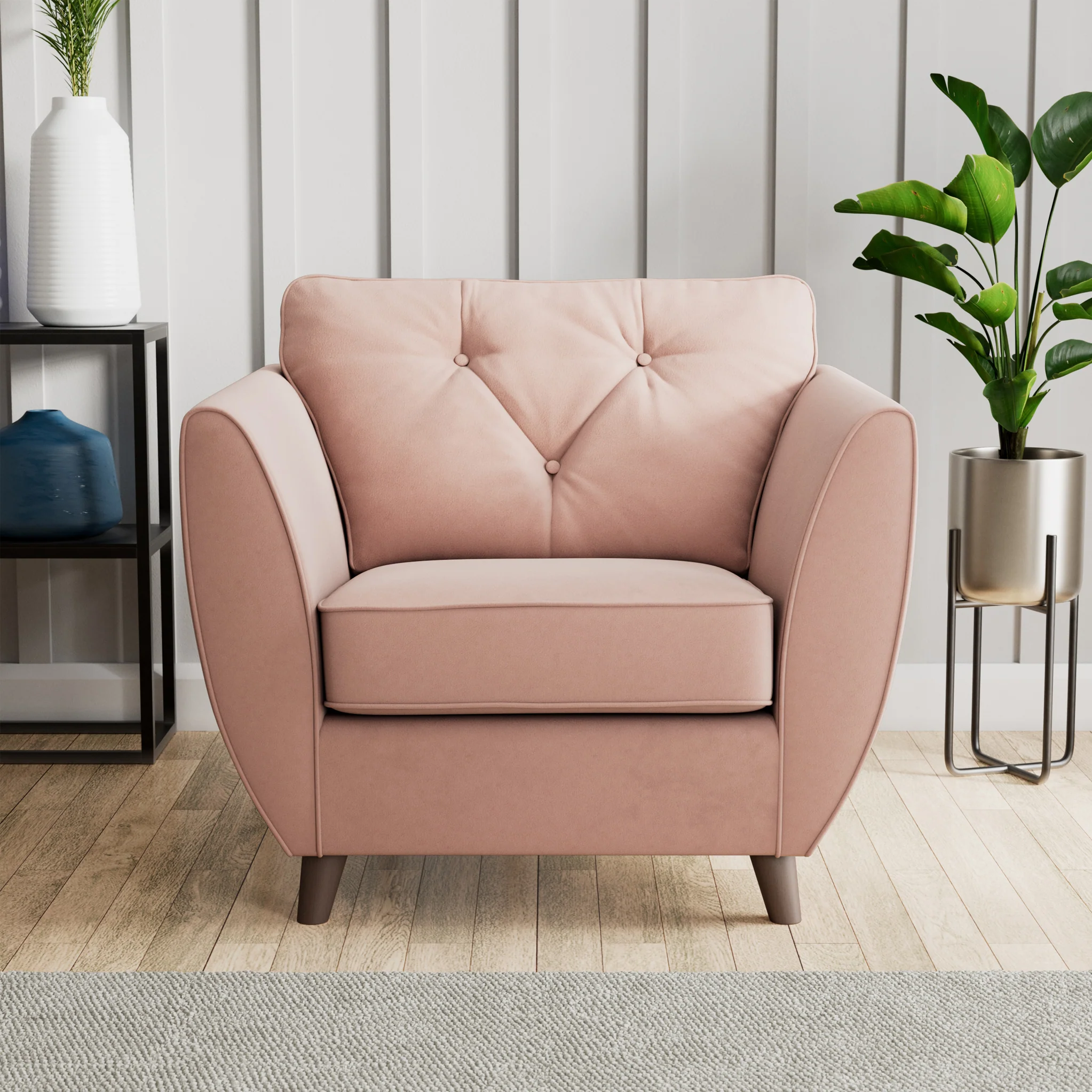 Edison Velvet Armchair - Image 18