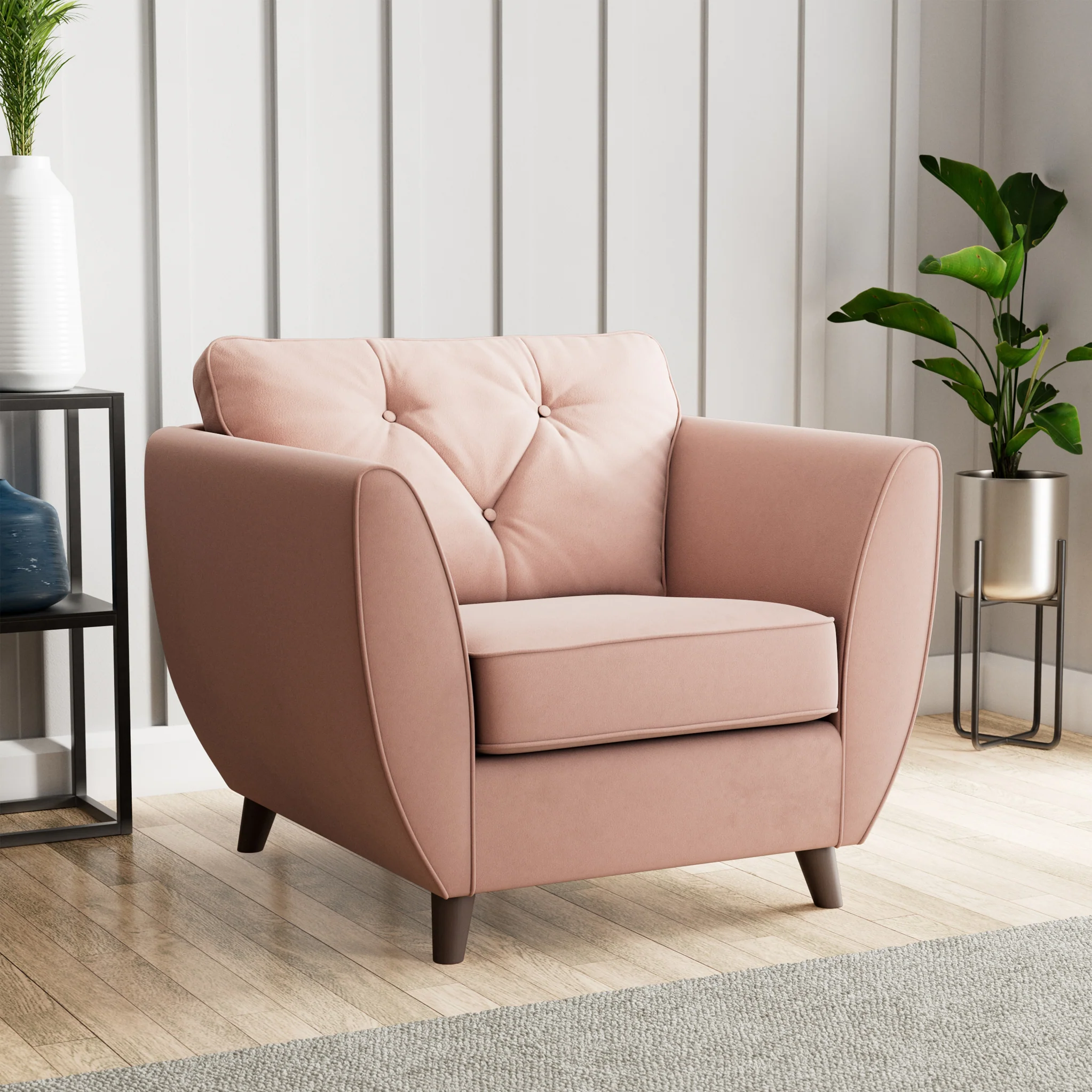 Edison Velvet Armchair - Image 19