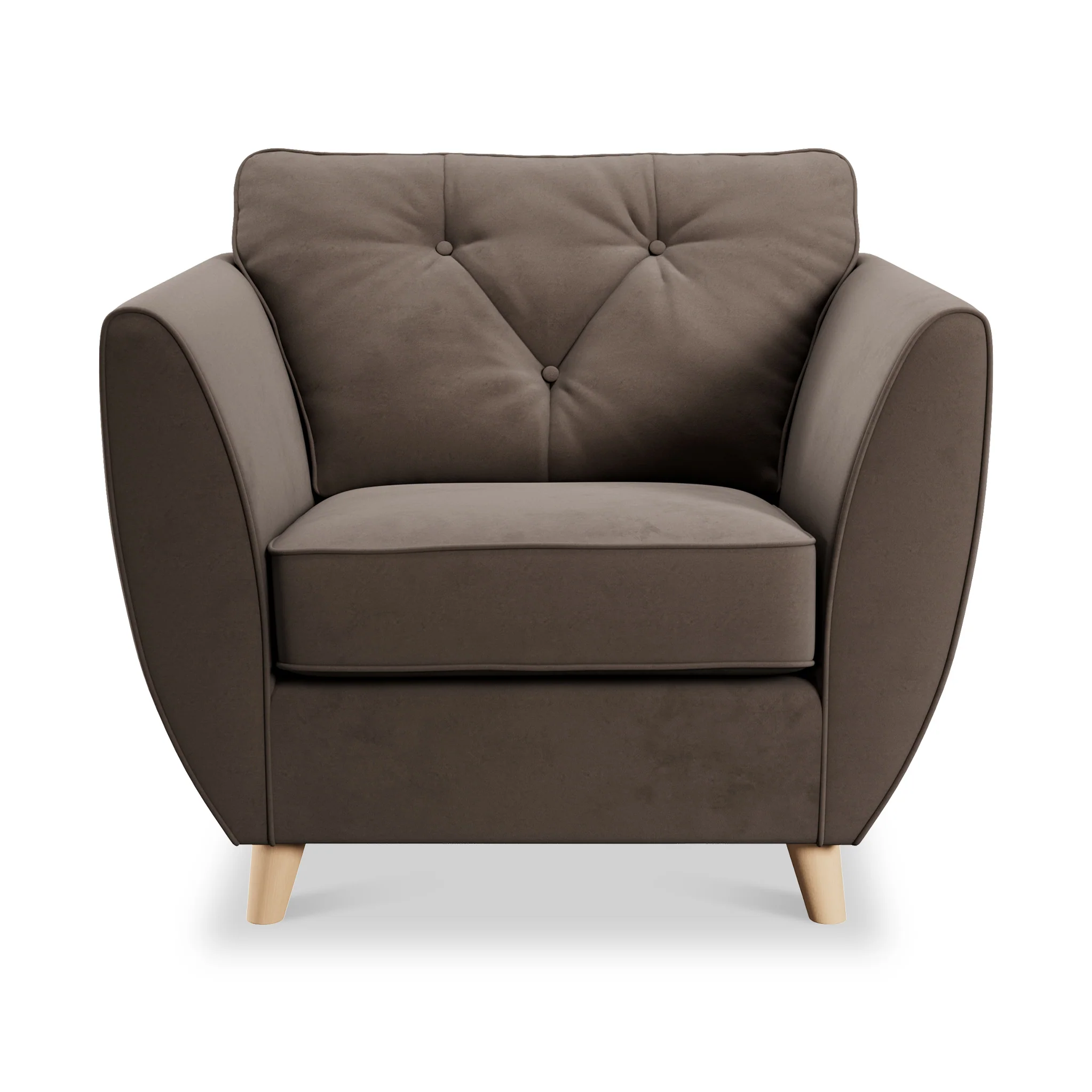 Edison Velvet Armchair - Image 28