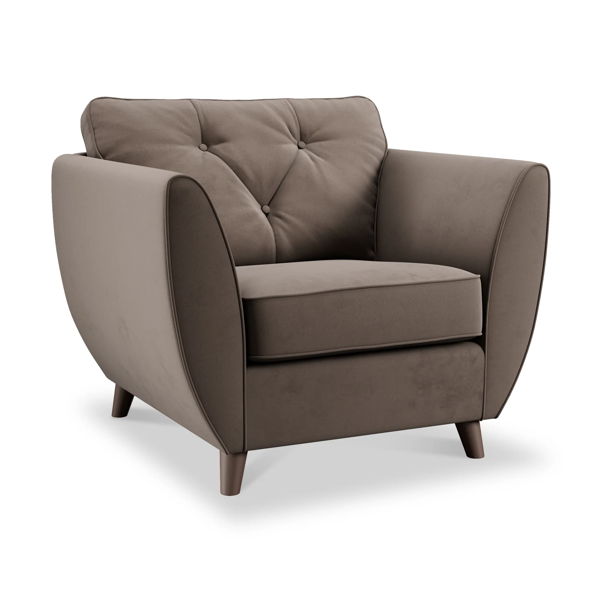 Edison Velvet Armchair - Image 29