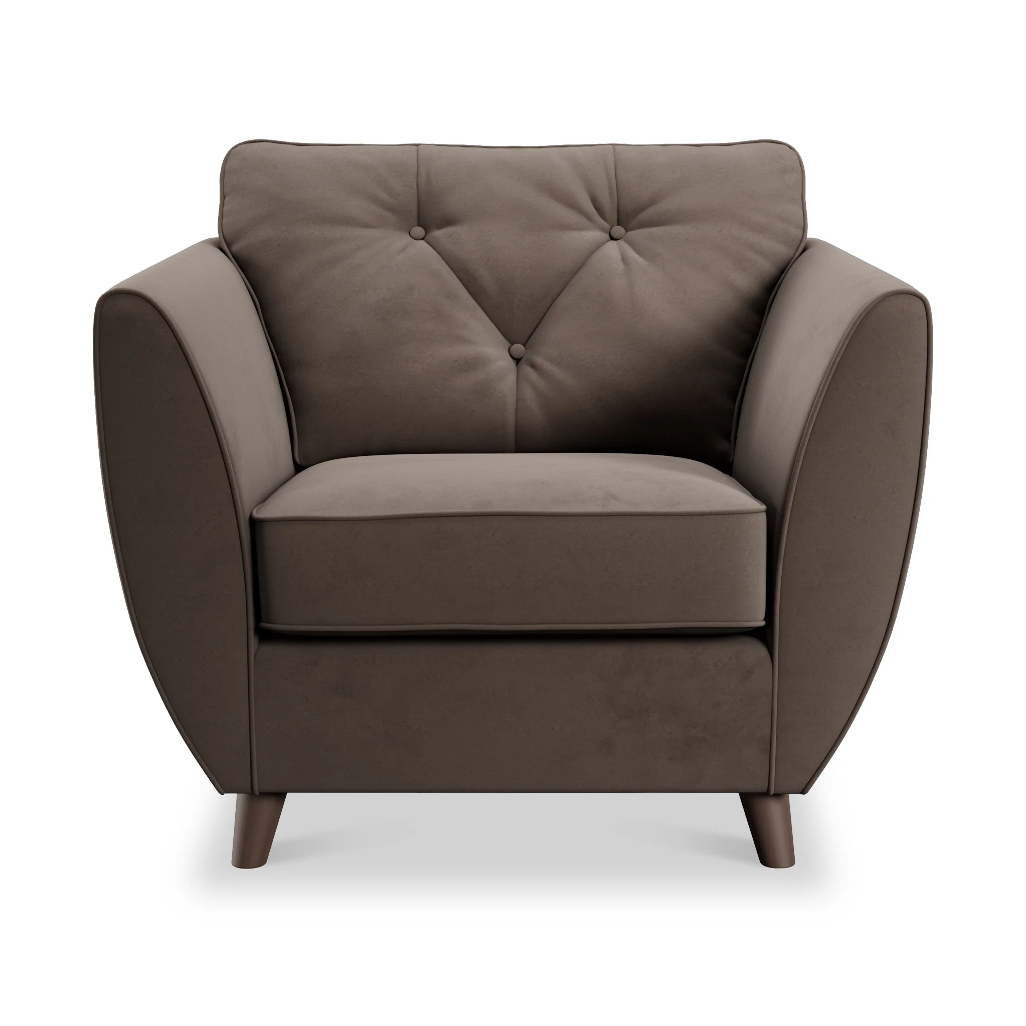 Edison Velvet Armchair - Image 32