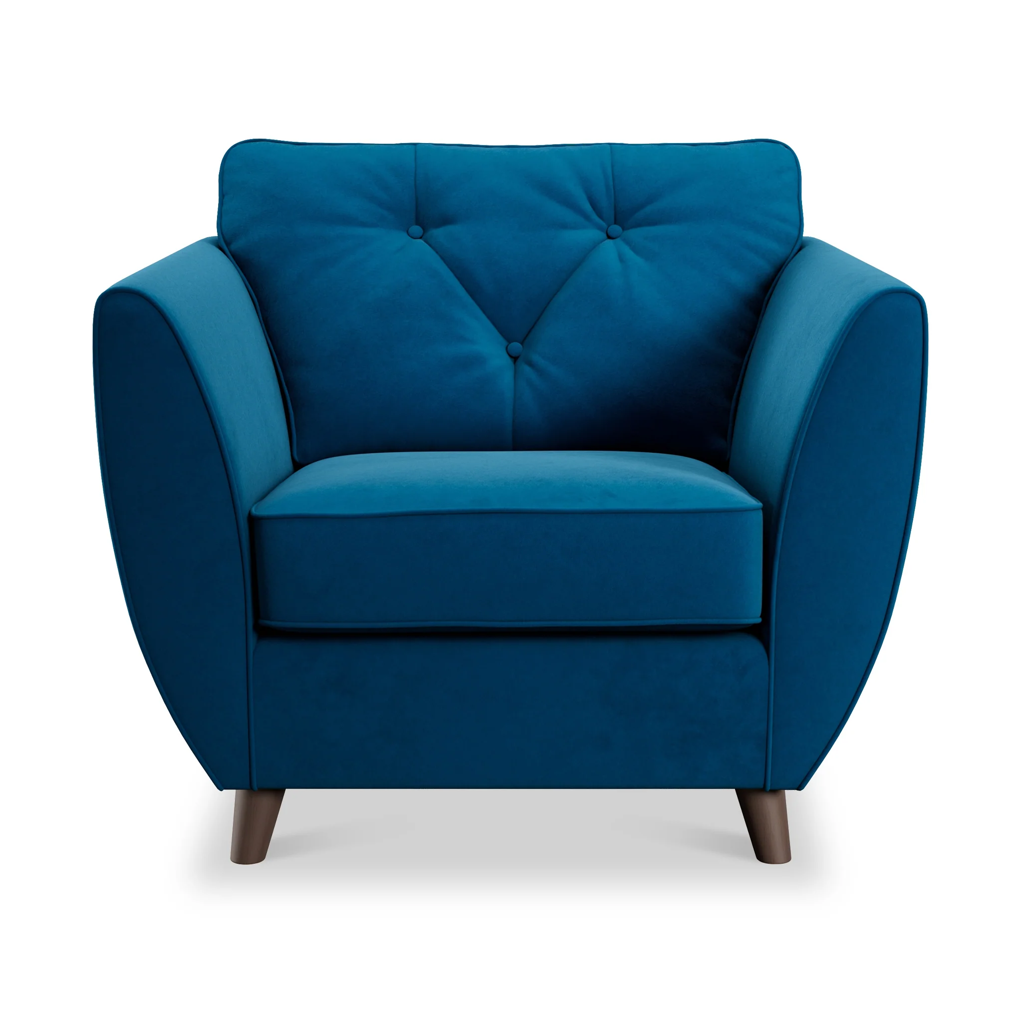 Edison Velvet Armchair - Image 56