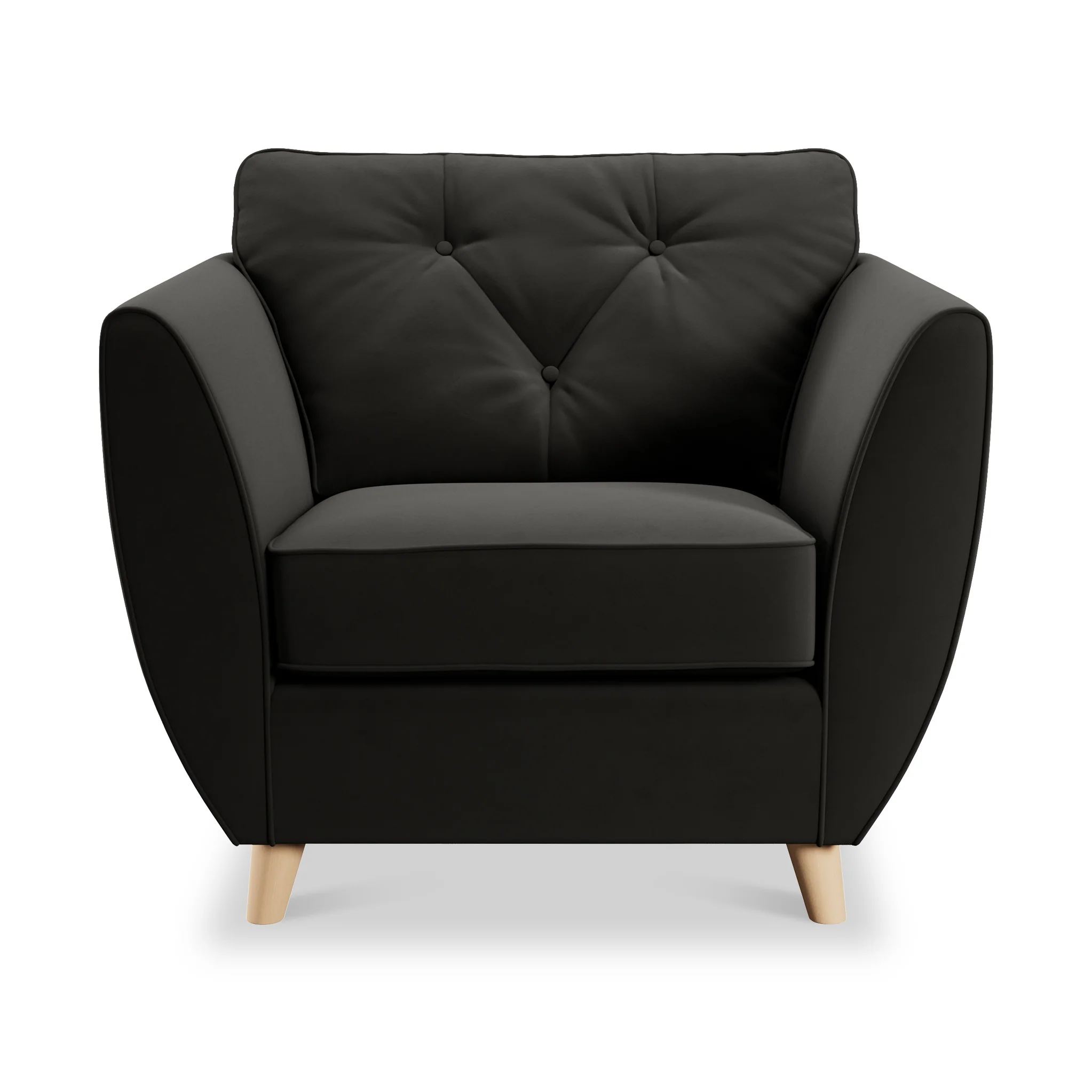 Edison Velvet Armchair - Image 64