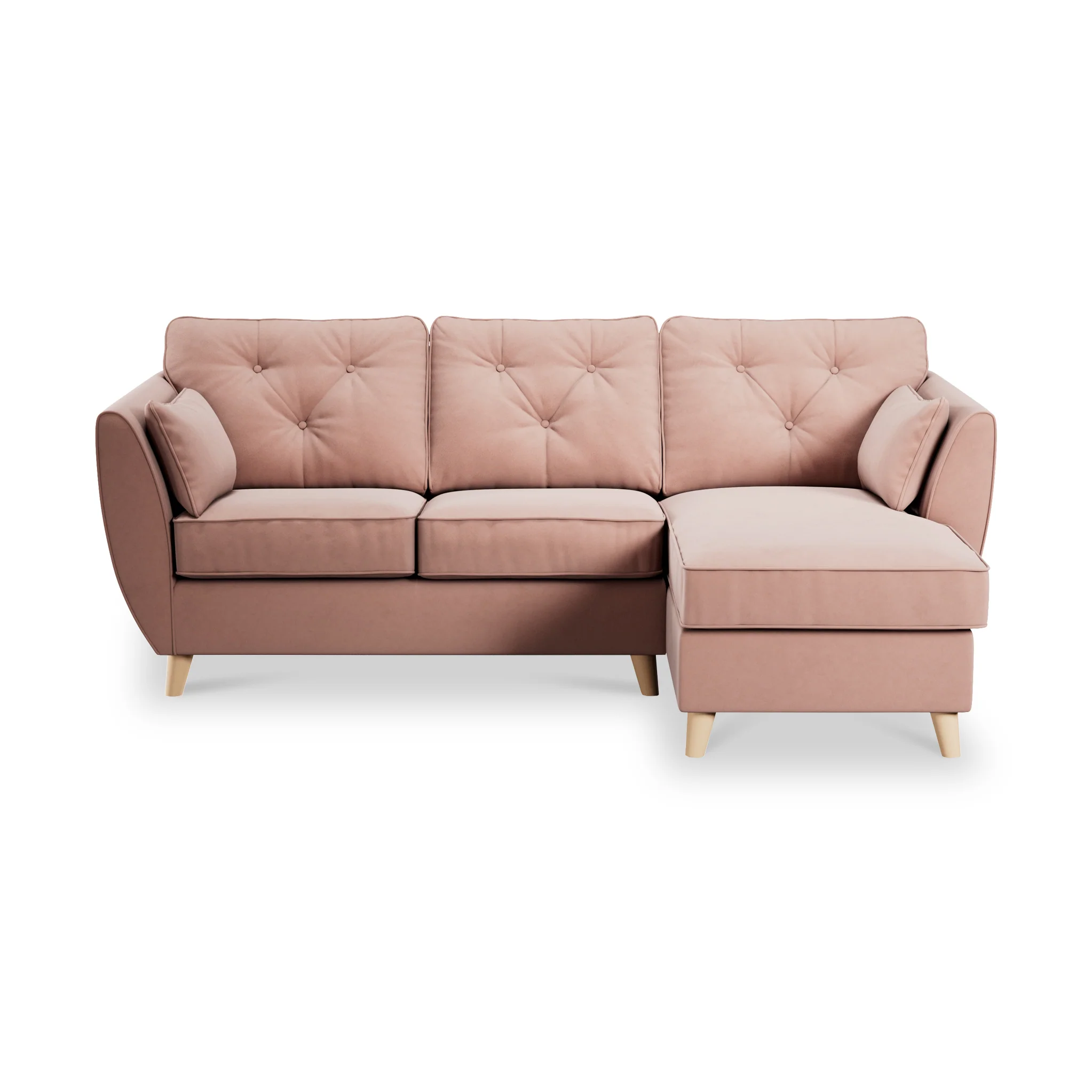 Edison Velvet Chaise Sofa - Image 21