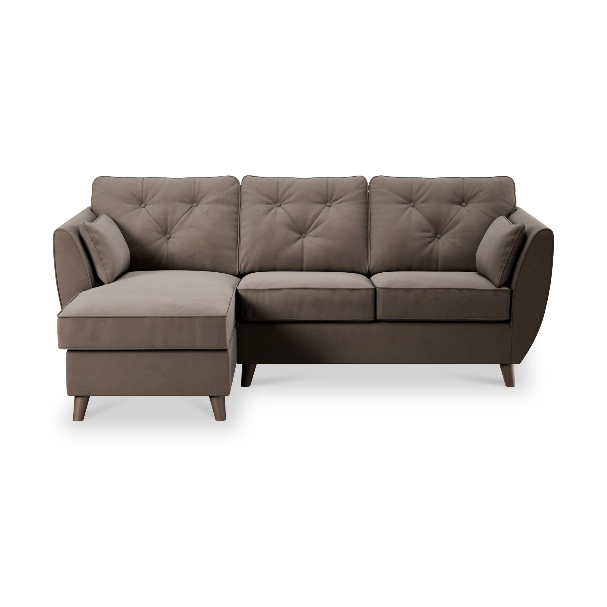 Edison Velvet Chaise Sofa - Image 53