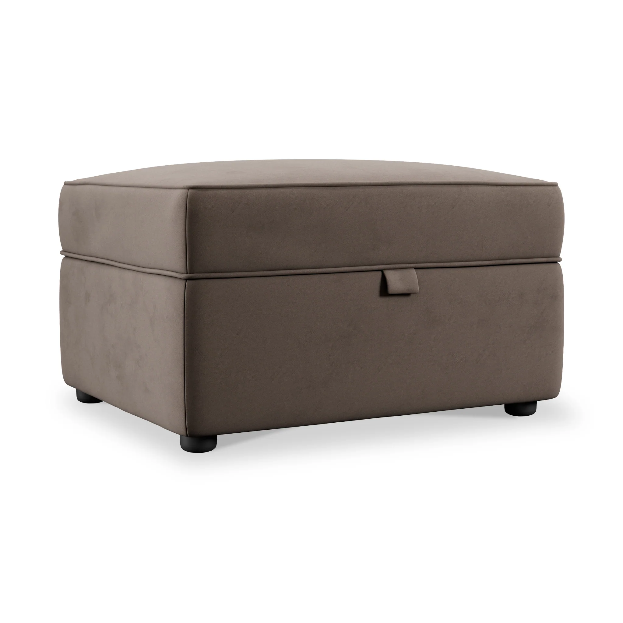 Edison Velvet Storage Footstool - Image 13