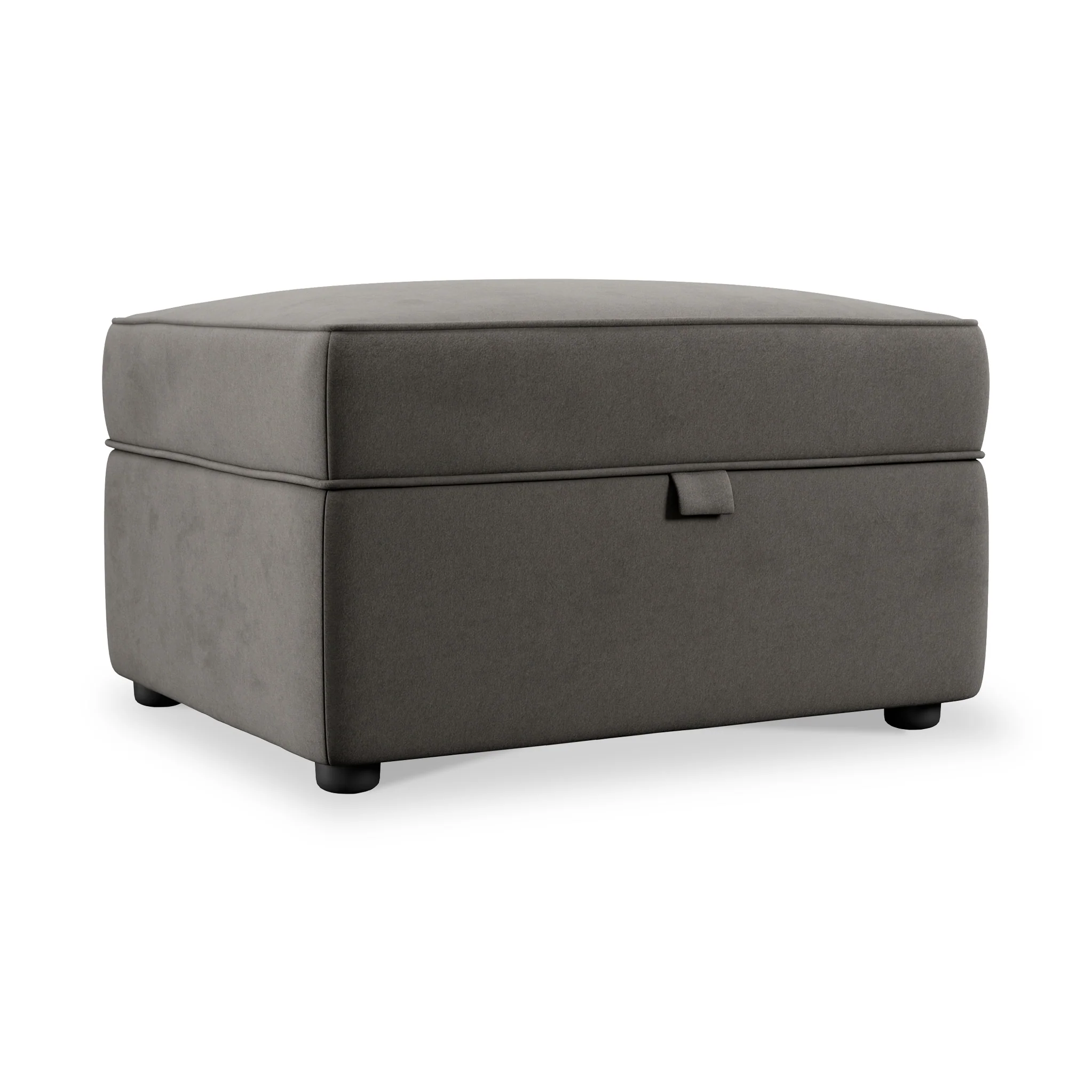 Edison Velvet Storage Footstool - Image 19