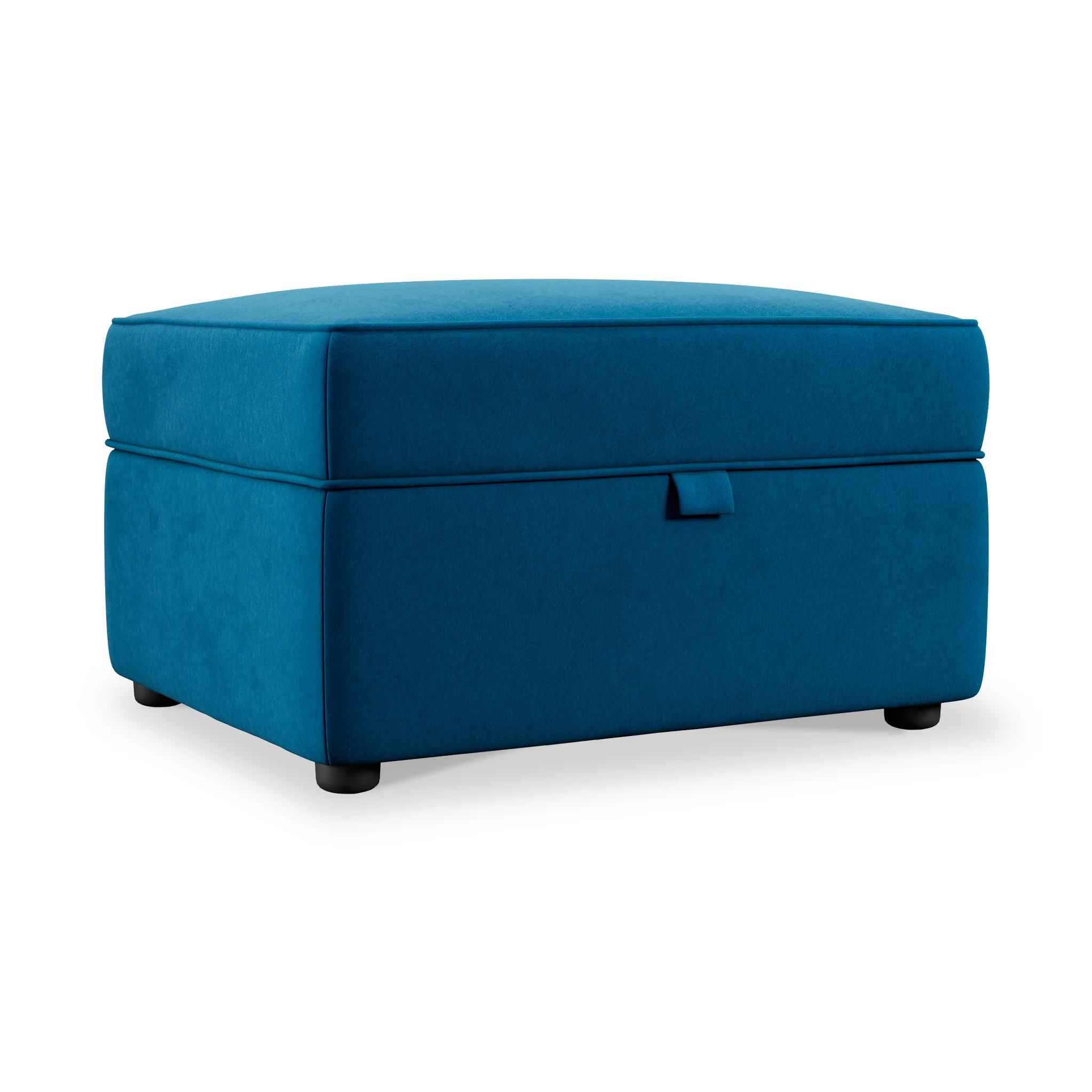 Edison Velvet Storage Footstool - Image 25