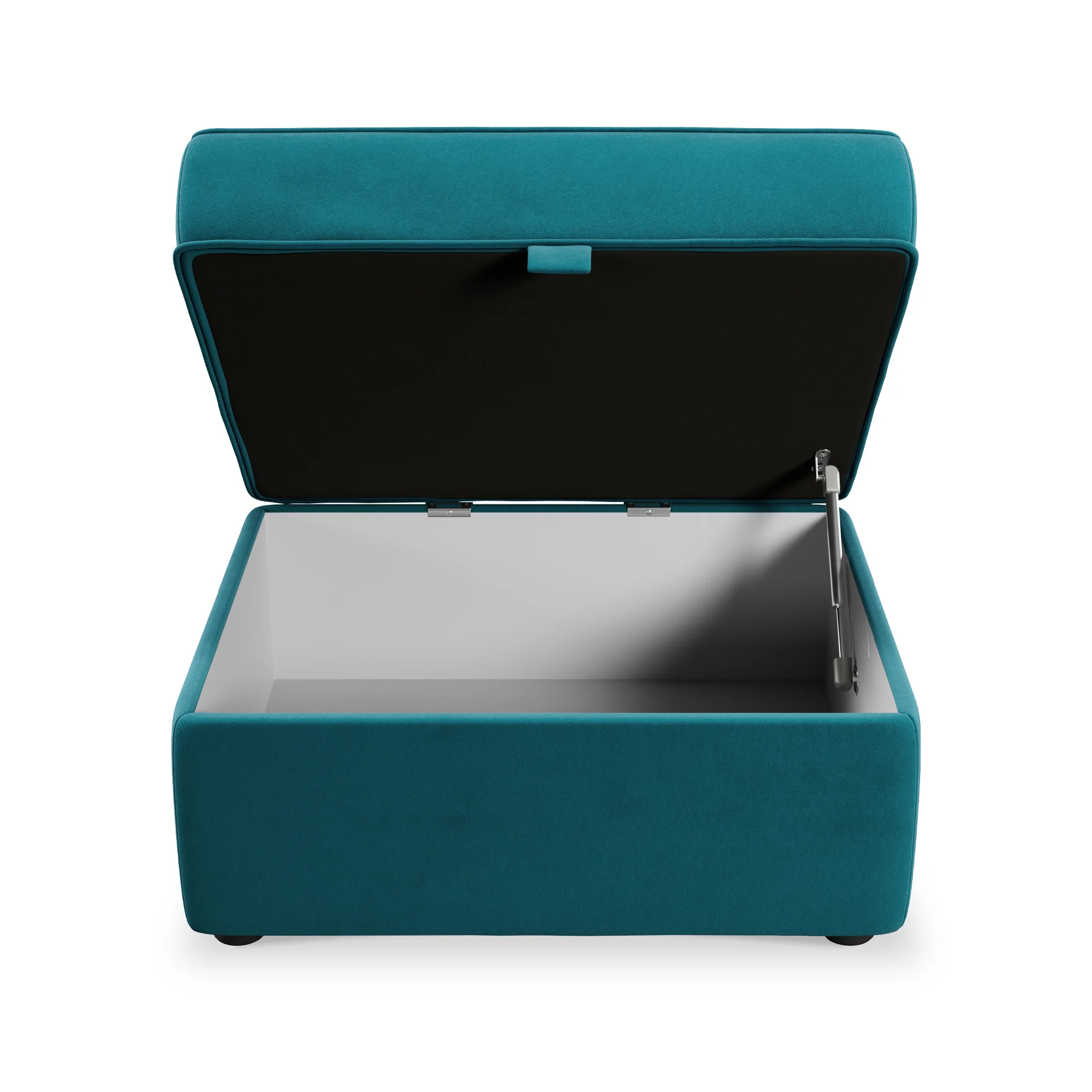 Edison Velvet Storage Footstool - Image 6