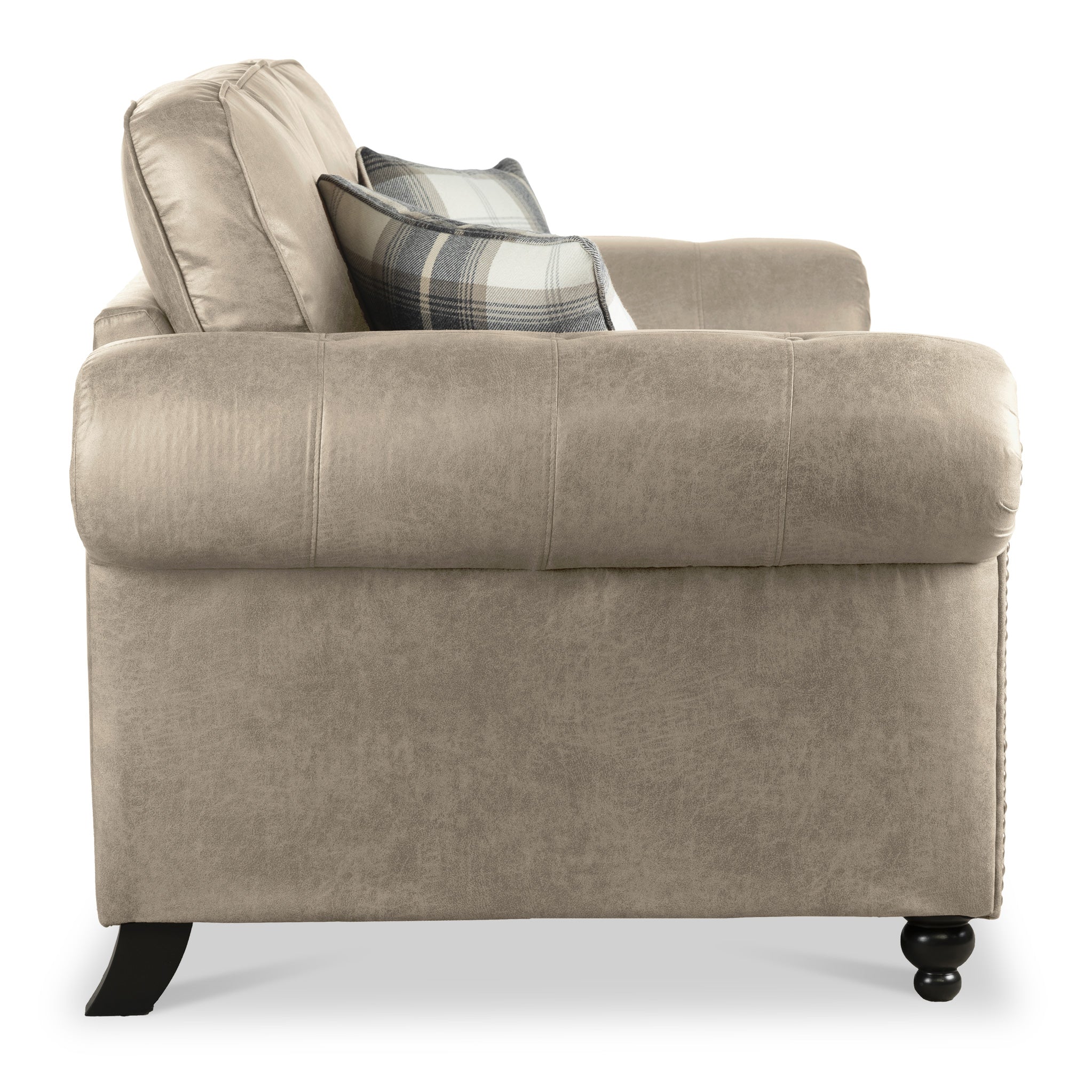 Edward Faux Leather 2 Seater Sofa - Image 13