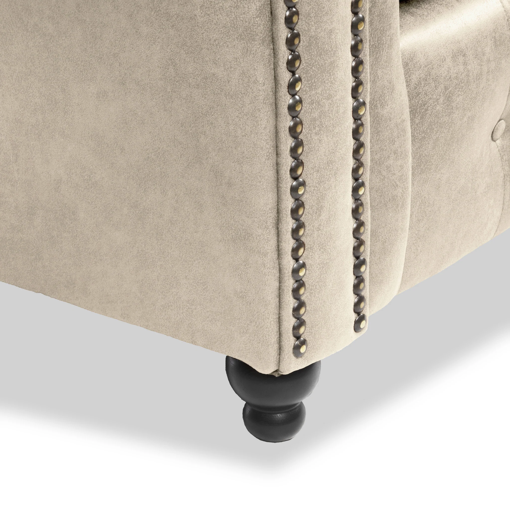 Edward Faux Leather 2 Seater Sofa - Image 16